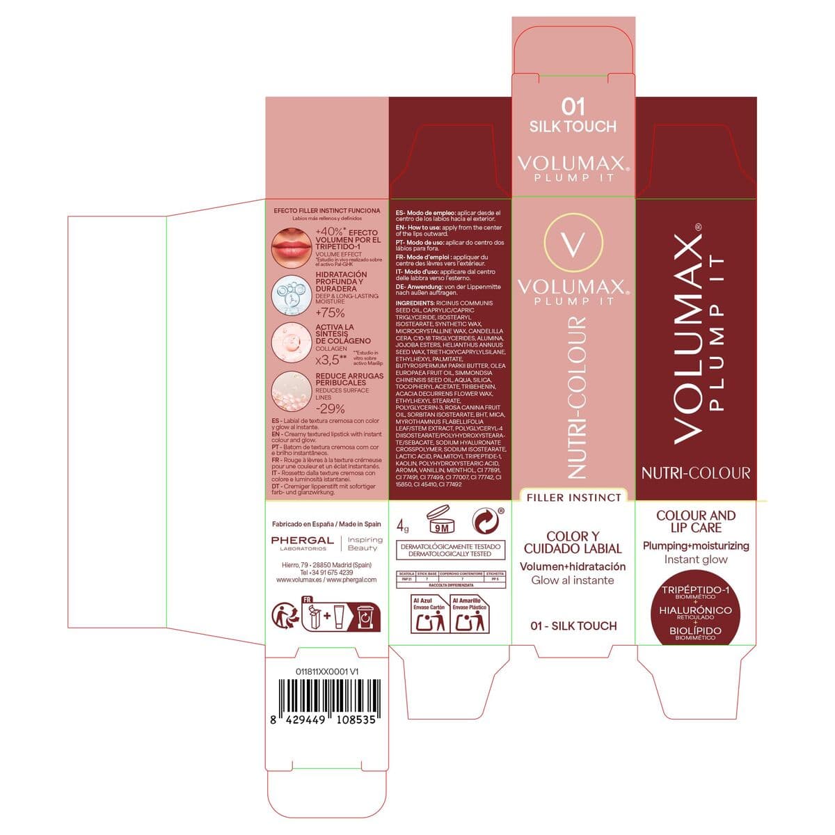 Lip balm Volumax VOLUMAX PLUMP IT 4 g