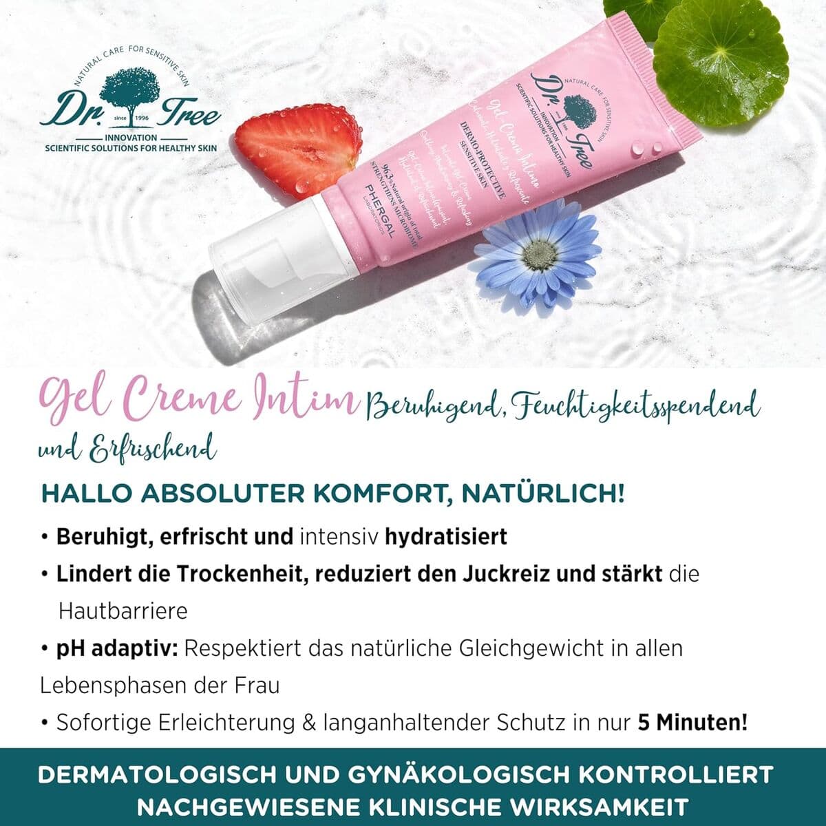 Duschgel Dr. Tree GEL-CREMA ÍNTIMO EXTERNO 50 ml - Image 2