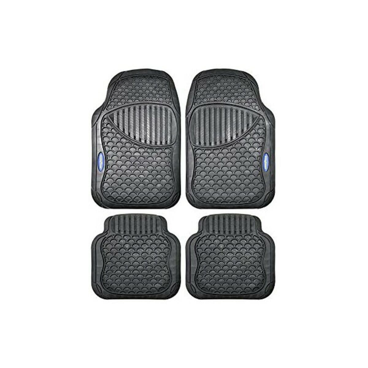 Set med bilgolvmattor Goodyear GOD9020 Universal Svart (4 pcs)