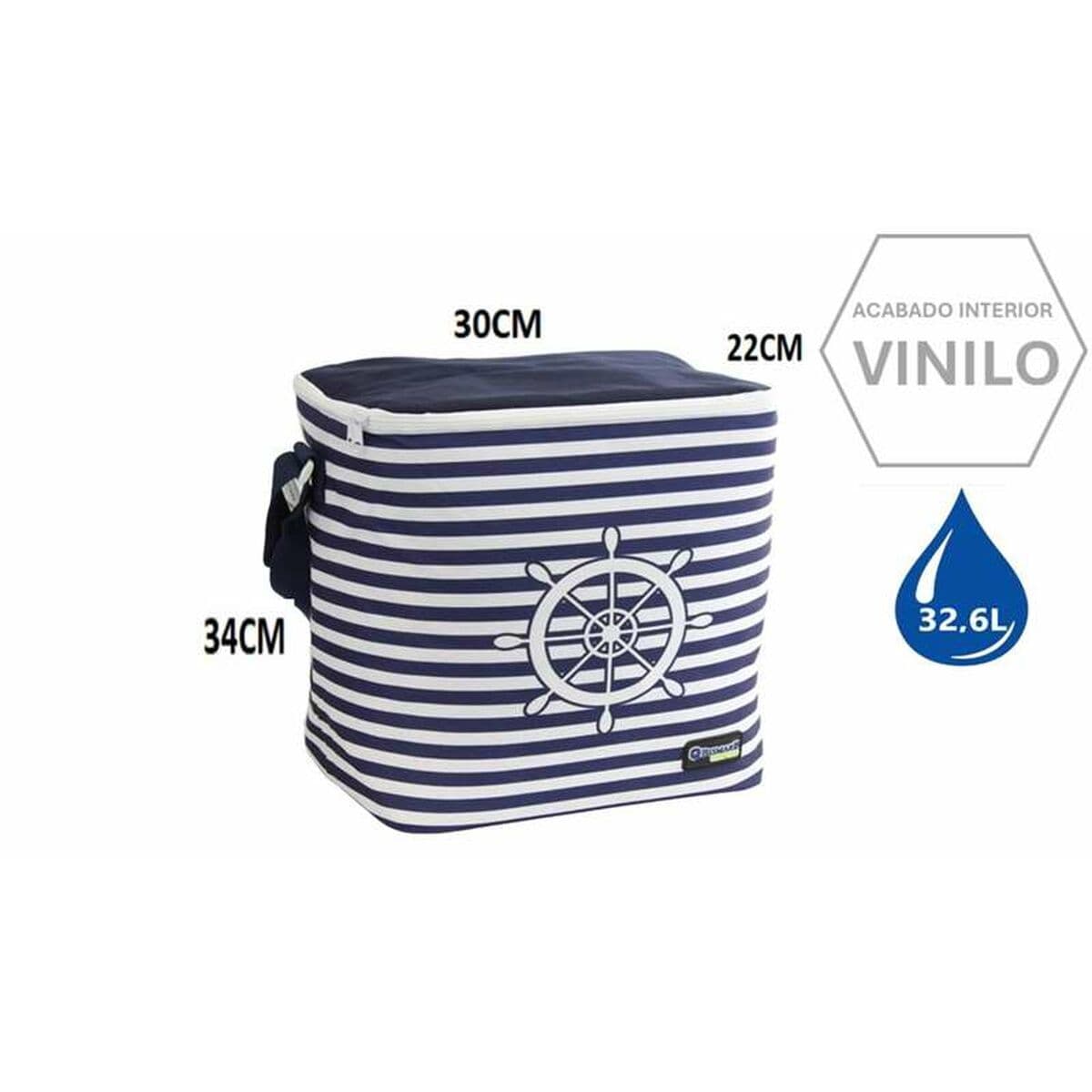 Kannettava Jääkaappi Bismark 30 x 34 x 22 cm Polyesteri 30 L - Image 3