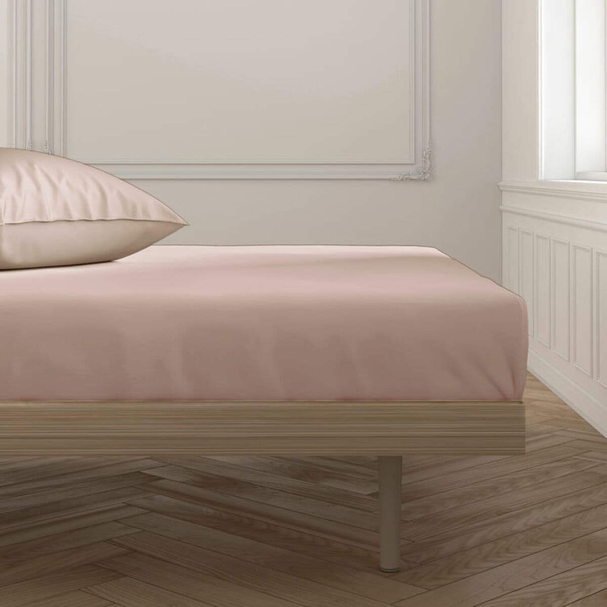 Drap housse Happy Home Mix Colors Nude Lit 1 persone - Image 3