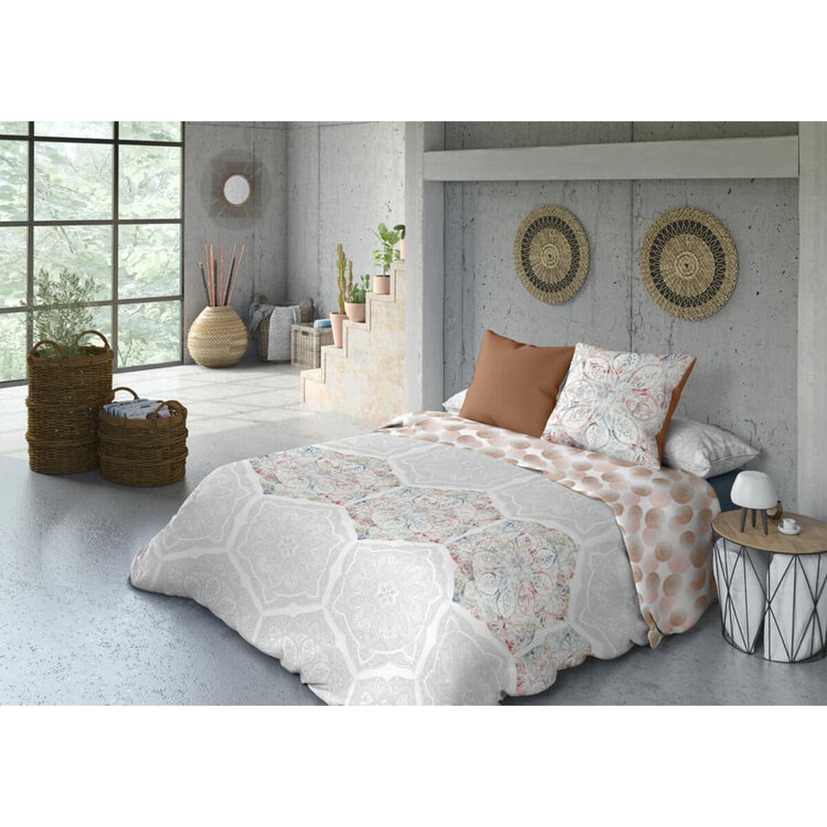 Noorse hoes Pierre Cardin RESORT Beige 144 Draden 150 x 230 cm - Image 2