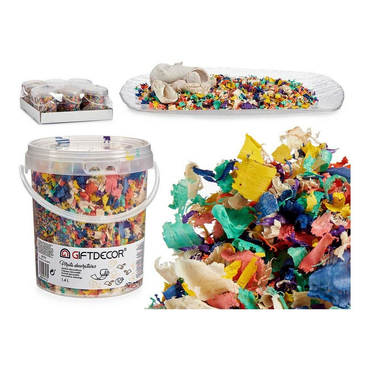 Așchii decorative Gift Decor 13 x 14 x 14 cm - Image 10