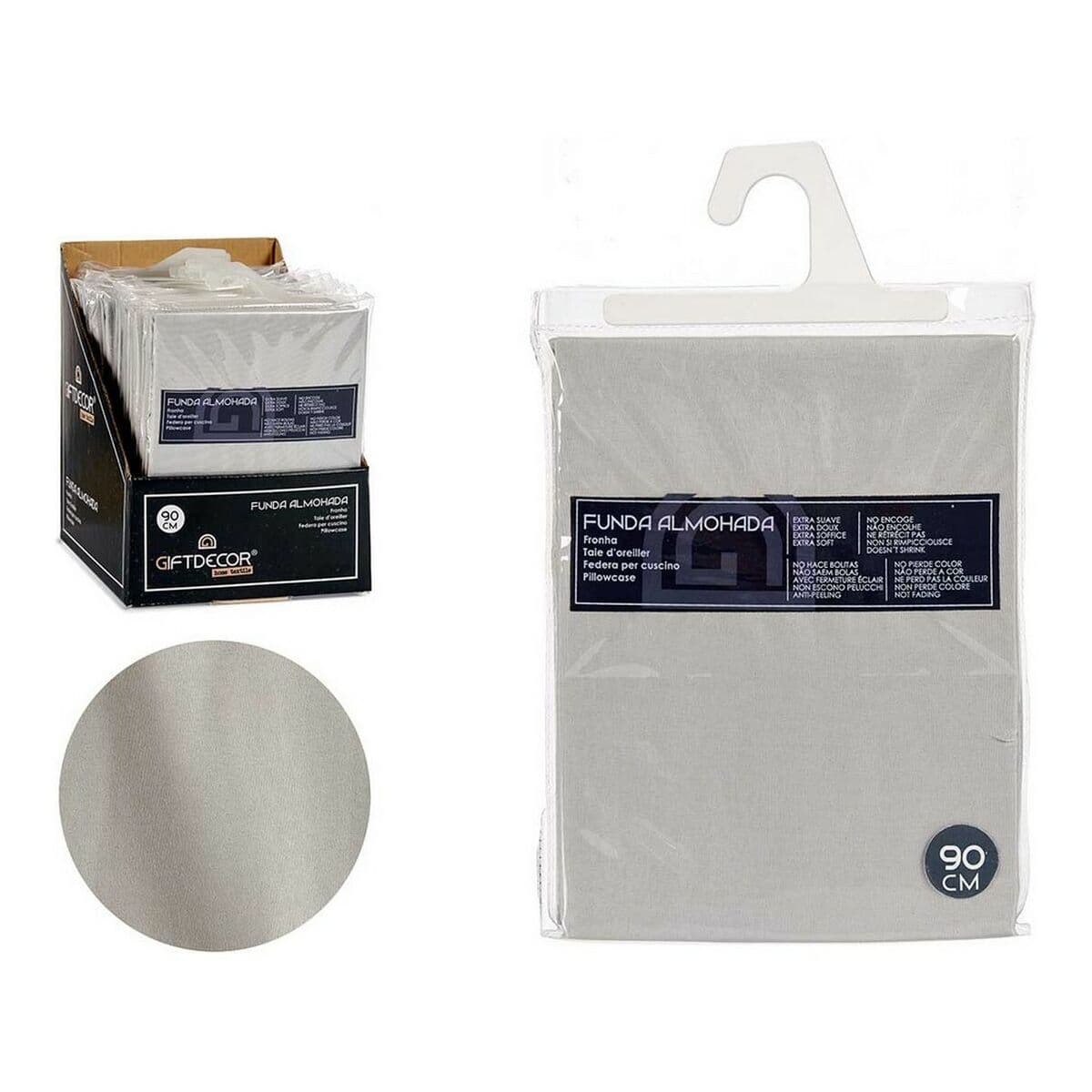 Poszewka na poduszkę Gift Decor Szary 45 x 0,3 x 90 cm 15,5 x 21 x 1,5 cm 16 x 21 x 0,2 cm - Image 2