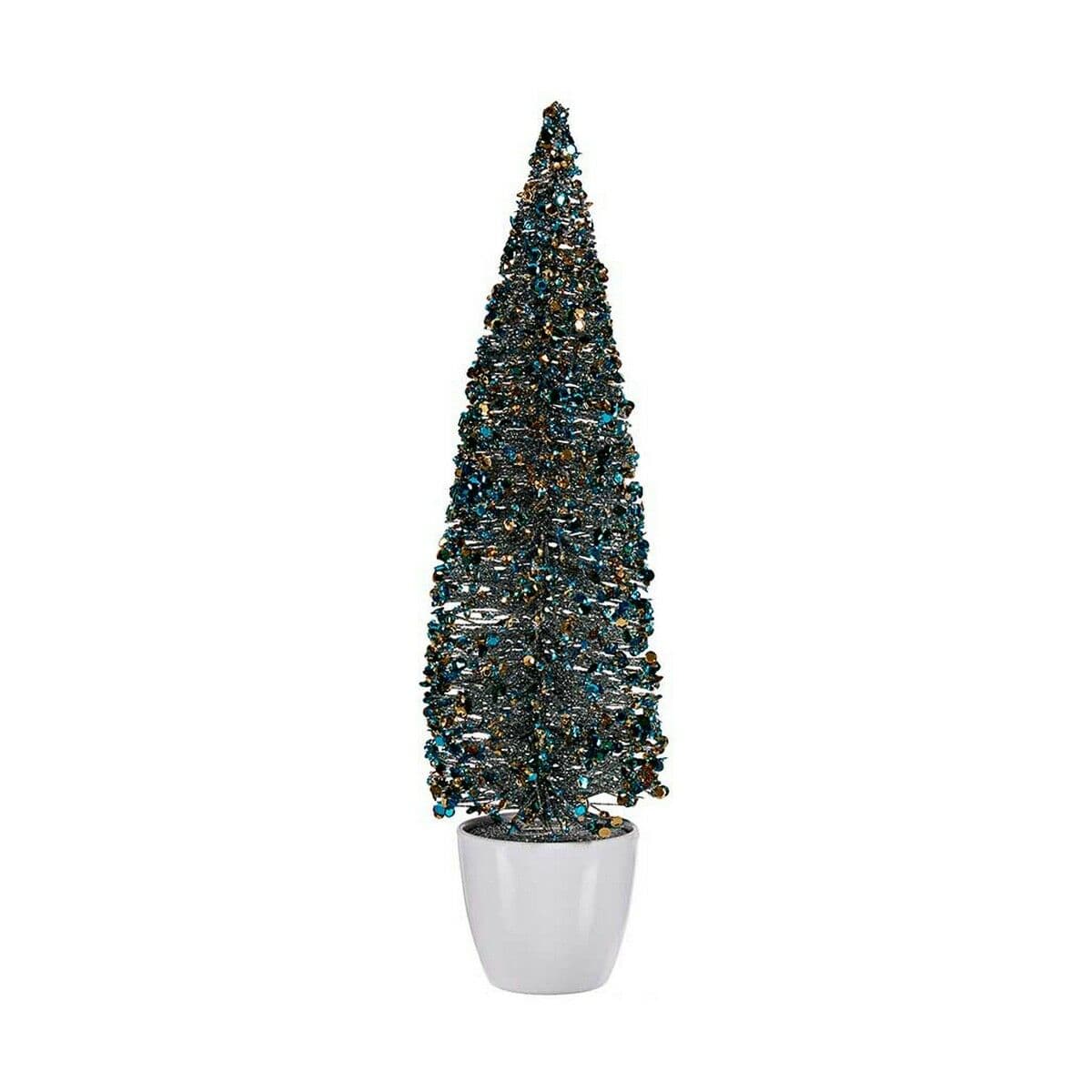 Árbol de Navidad Krist+ Azul Dorado Plástico 10 x 38 x 10 cm