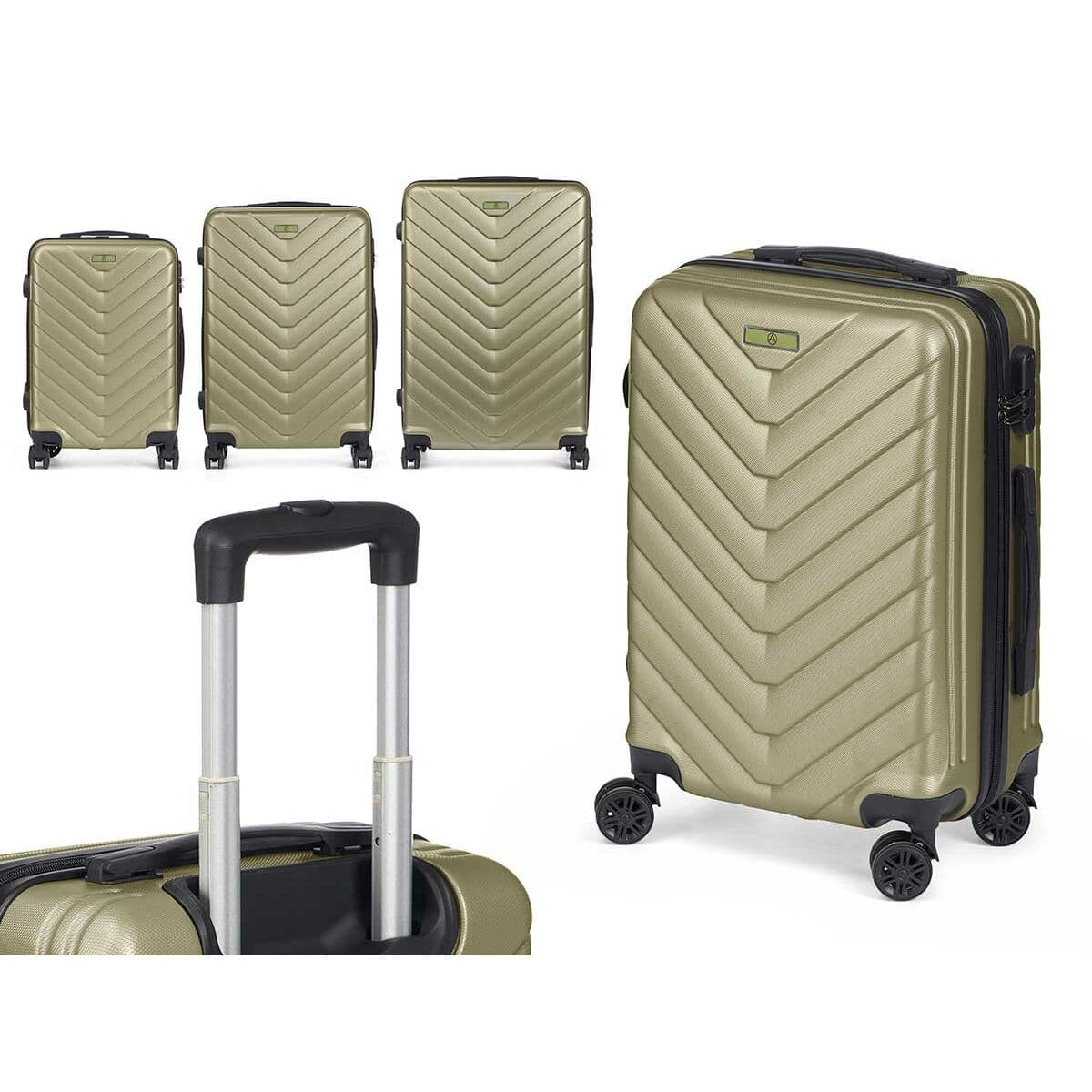 Set of suitcases Green 3 Pieces - Image 2