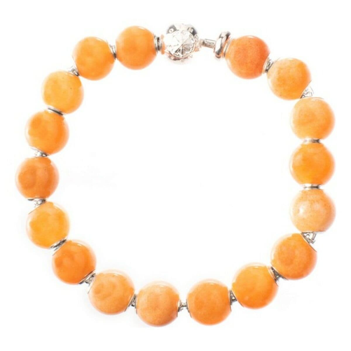 Naisten rannekorut Thomas Sabo KT14286610L17 20 cm Oranssi