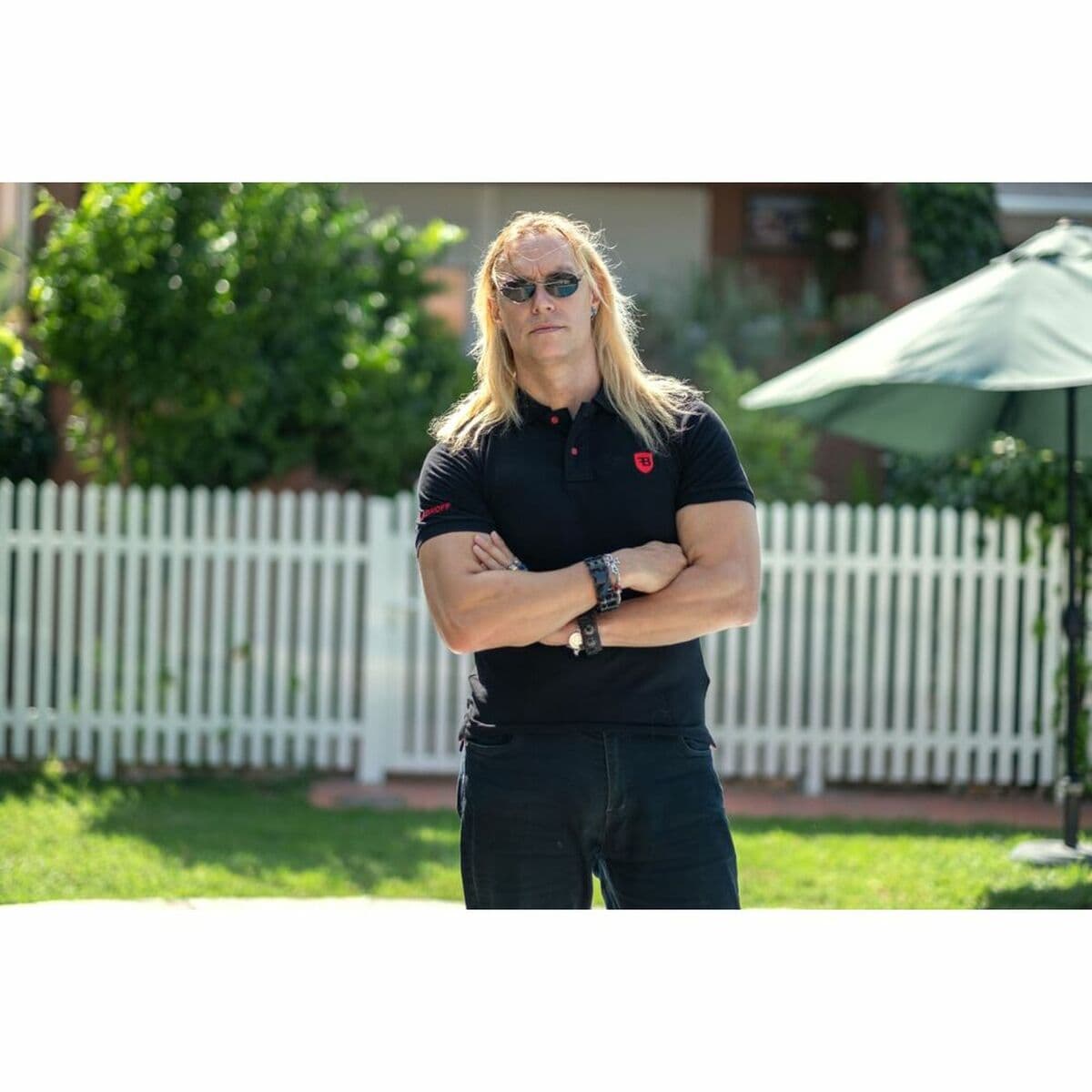 Polotröja kortärmad Herr Bobroff Svart - Image 2