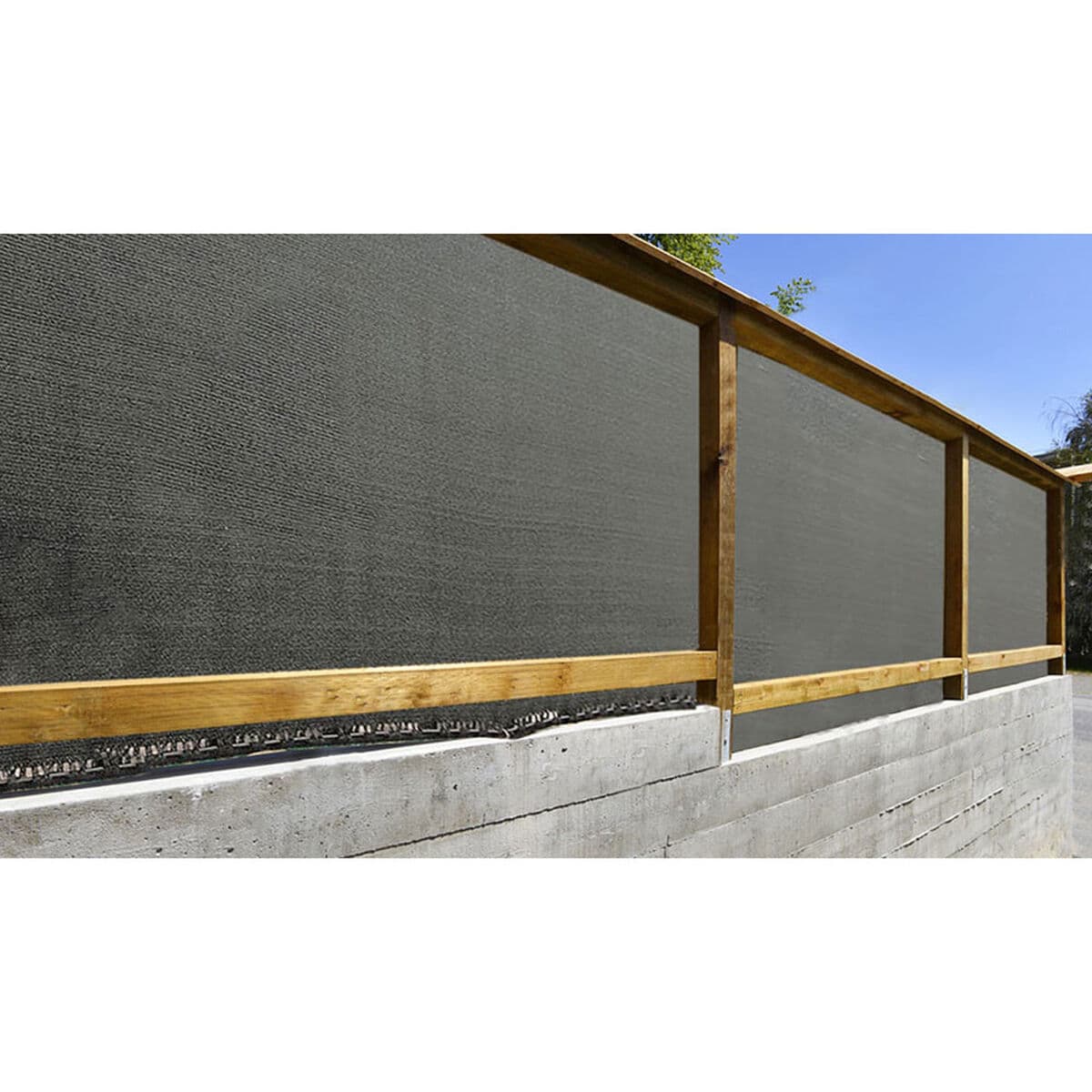 Malla de Ocultación Faura Antracita 2 x 5 m - Image 2