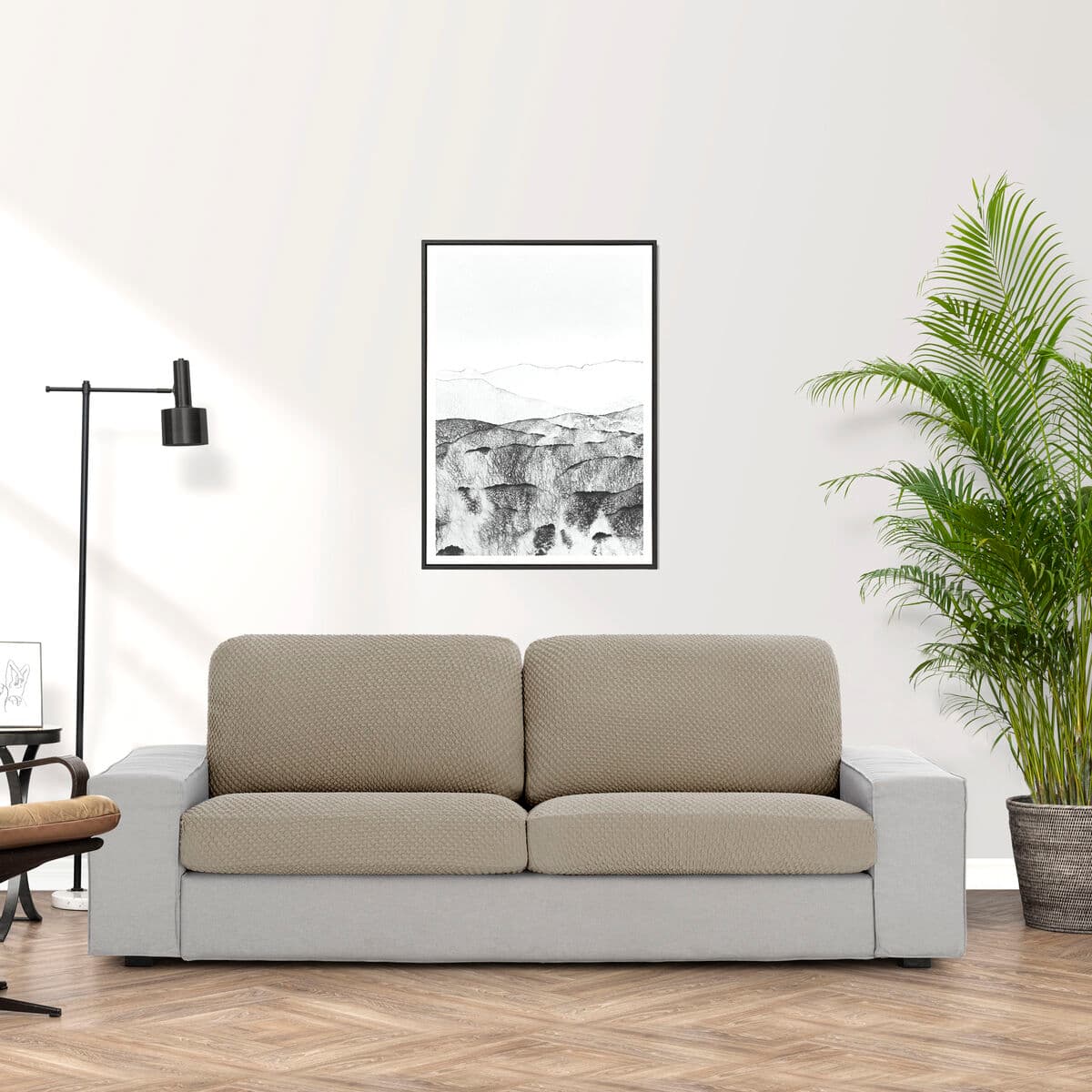 Funda de cojín Eysa THOR Beige Sofá - Image 3