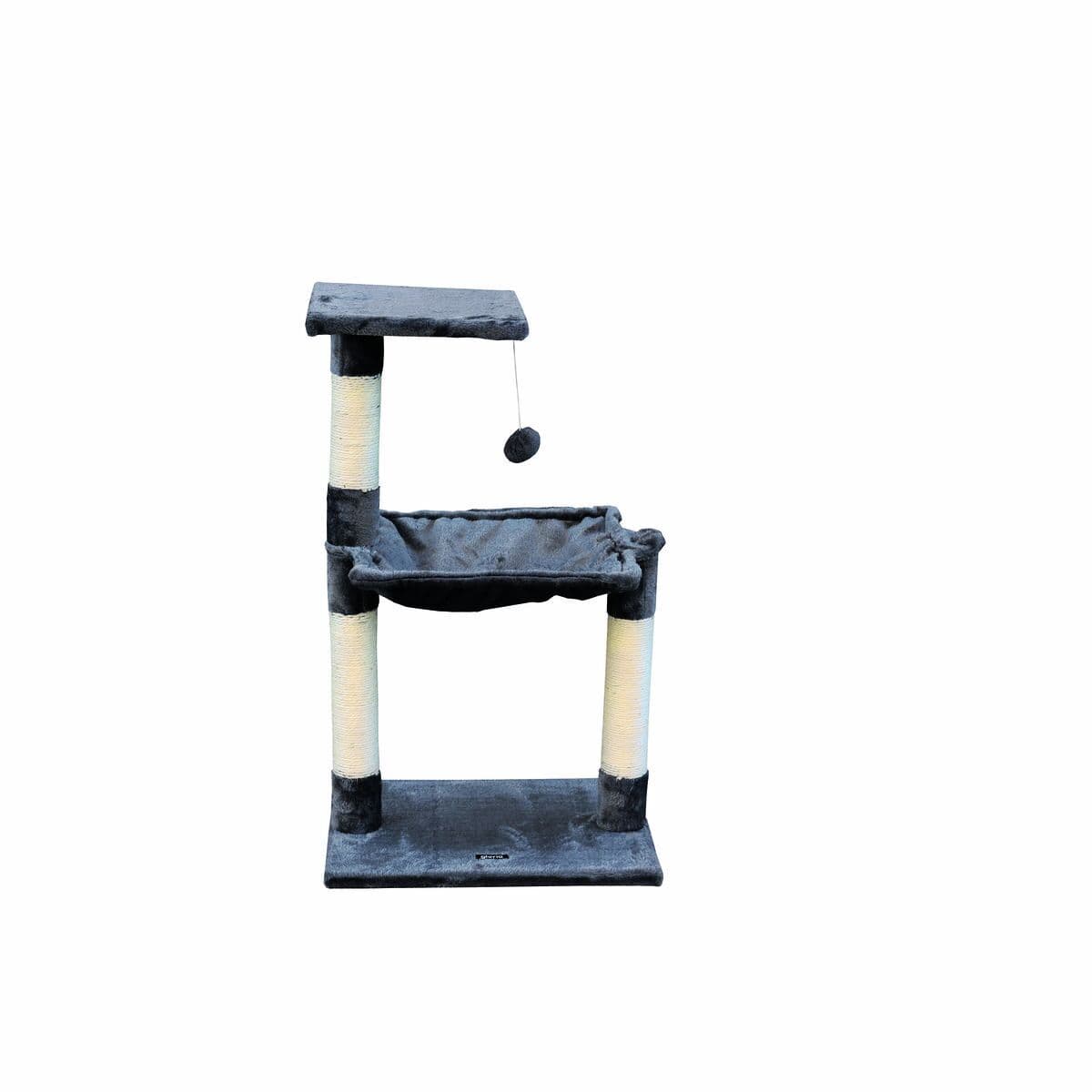 Stablo za struganje mačaka Gloria 36 x 50 x 83 cm Siva Drvo Čelik Sisal - Image 2