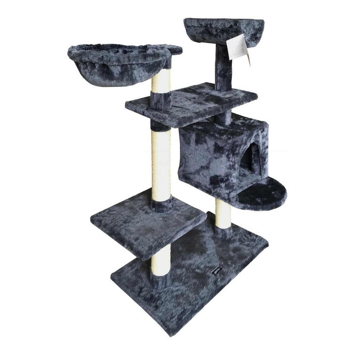 Grattoir pour Chats Gloria Jarama Arbre Gris Bois Papier Sisal (35 x 100 x 60 cm) - Image 3
