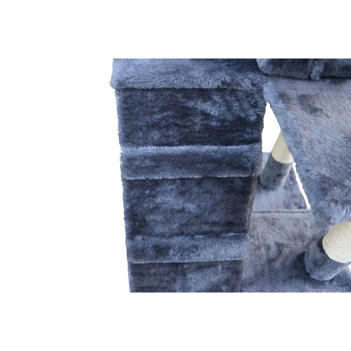 Árbol rascador para gatos Gloria Nilo Gris Poliéster Madera Papel Plástico Sisal 7,5 cm - Image 2