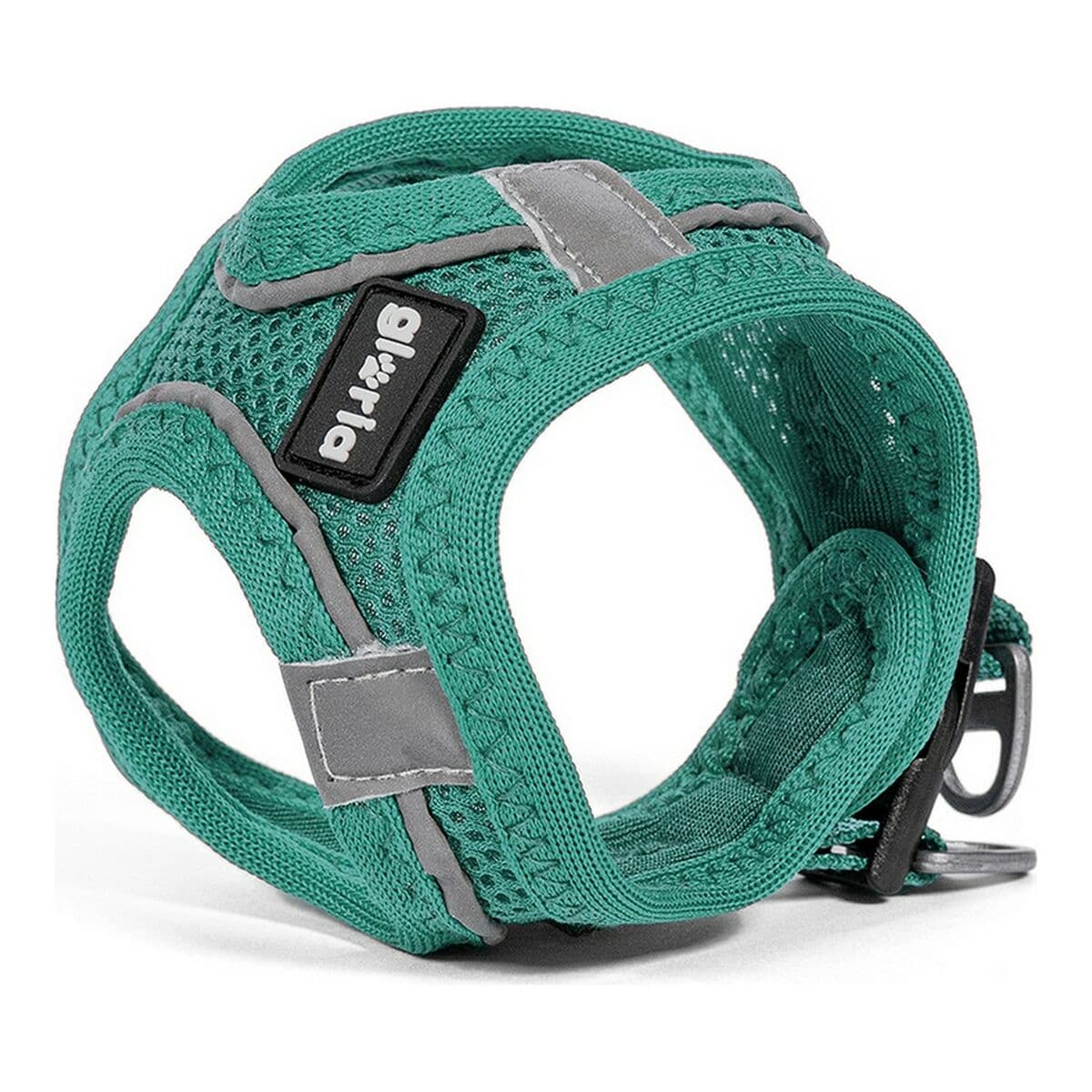 Arnés para Perro Gloria Air Mesh Trek Star Ajustable Turquesa Talla XXXS (18-20 cm) - Image 2