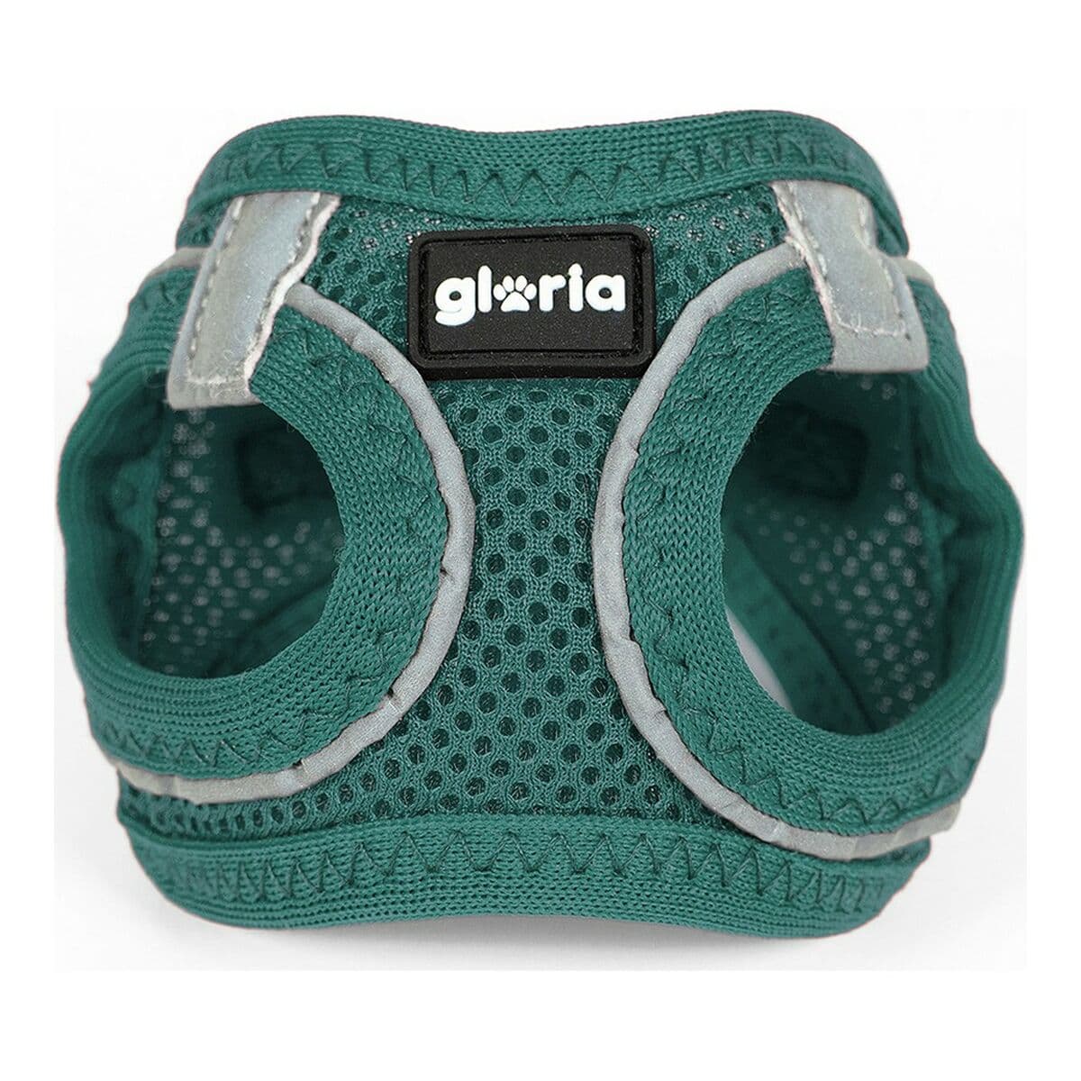 Arnés para Perro Gloria Air Mesh Trek Star Ajustable Turquesa Talla XXXS (18-20 cm) - Image 4