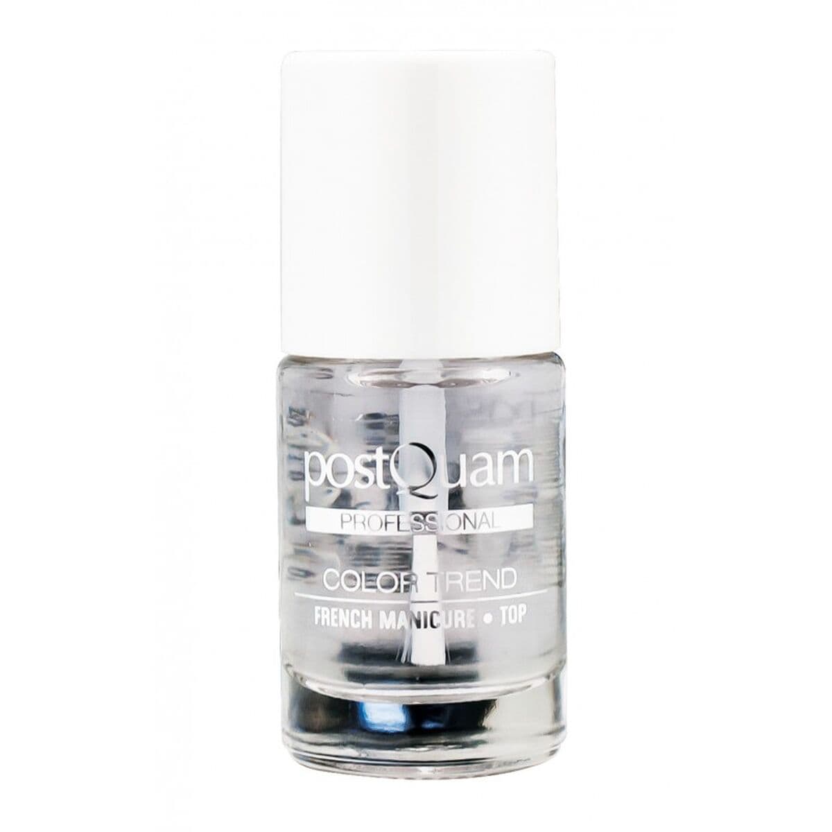 Övre skikt för naglar Postquam French Manicure Top Transparent 10 ml