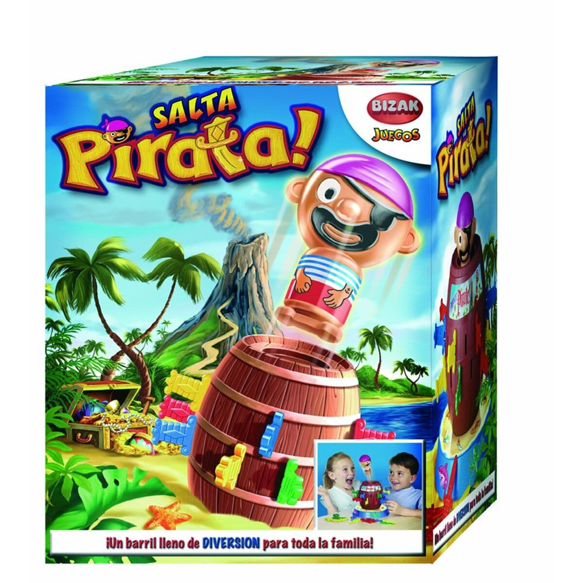 Juego de habilidad Bizak Salta Pirata - Image 2
