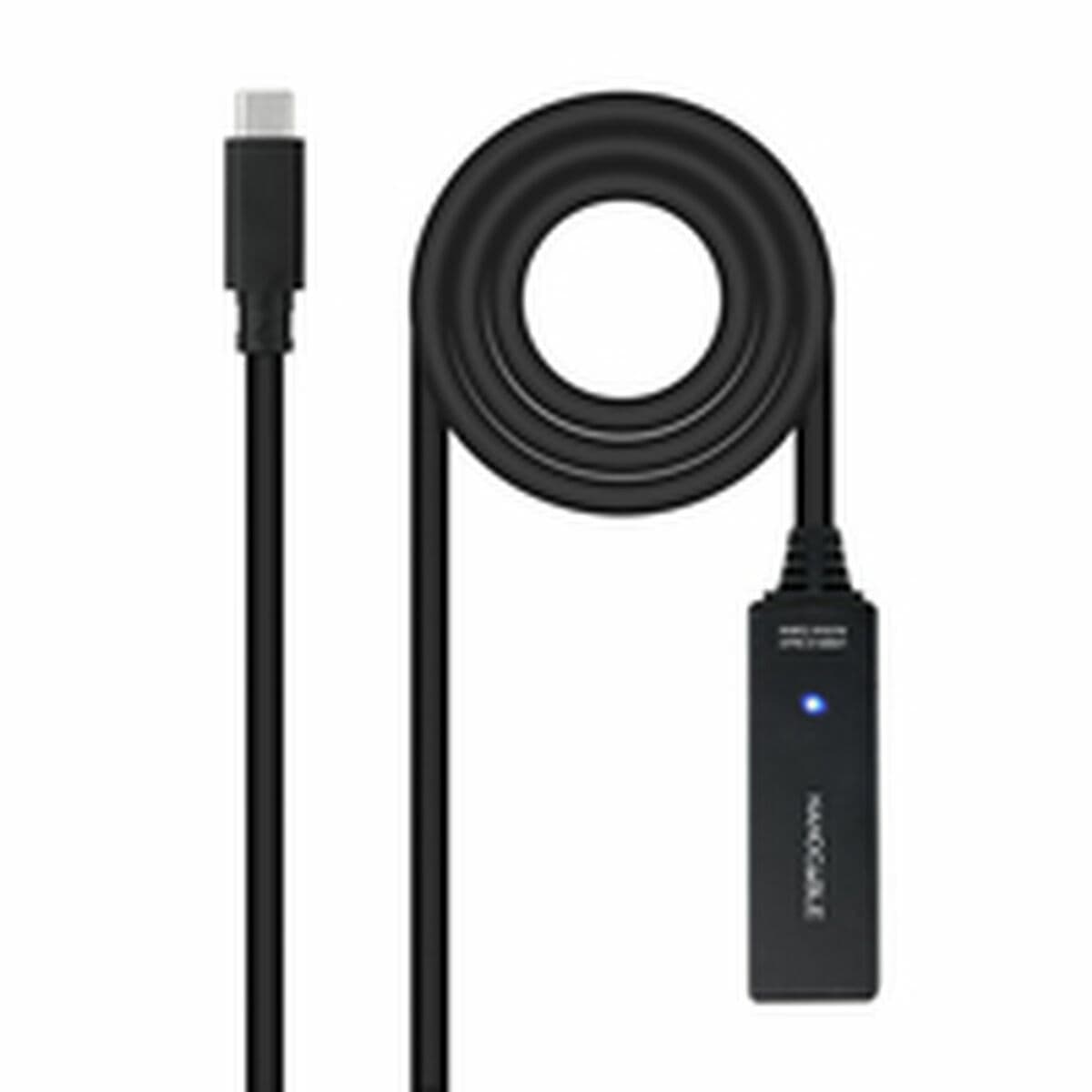 Câble USB NANOCABLE USB 3.2 amplif. C/M-C/H 5m Noir 5 m - Image 7