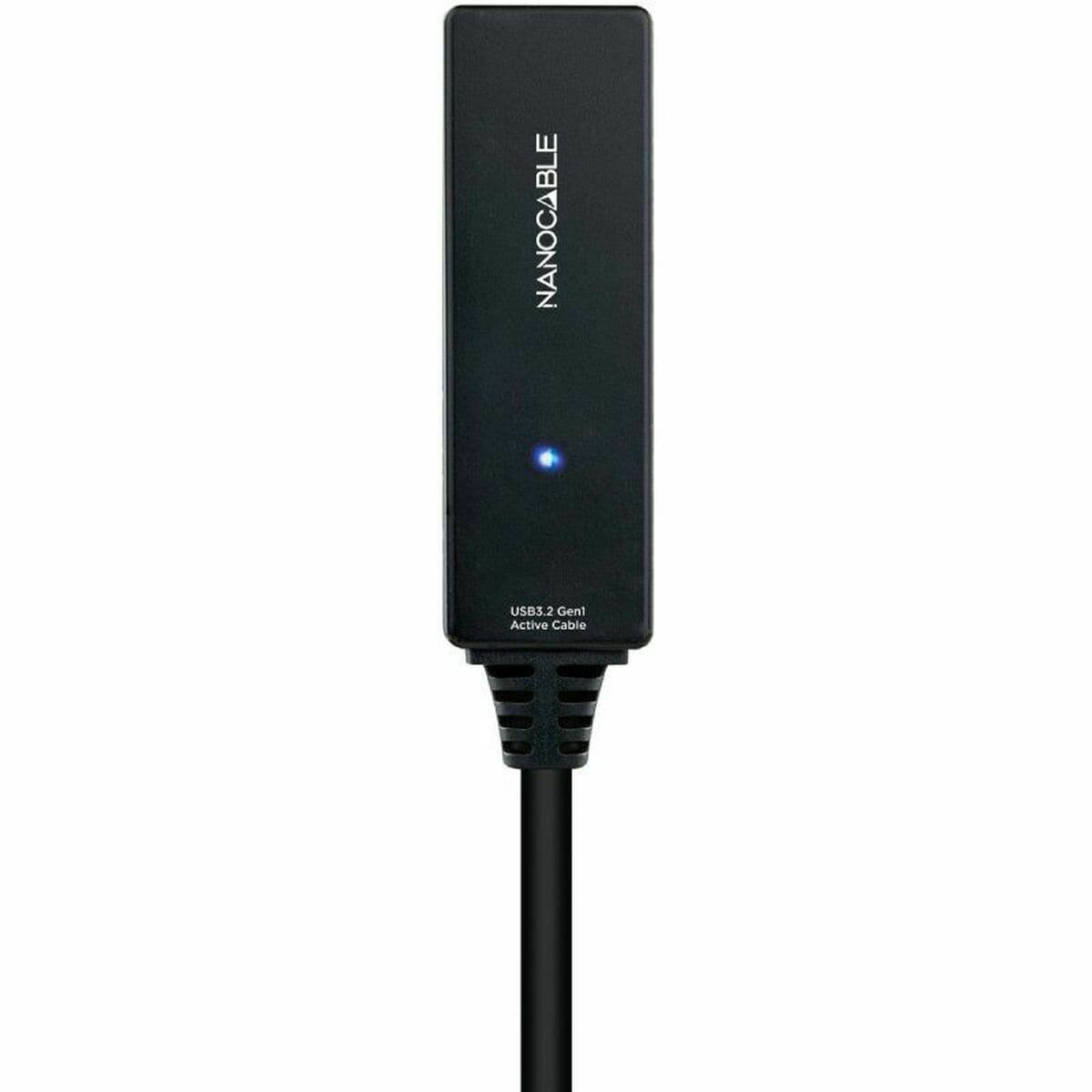 Câble USB NANOCABLE USB 3.2 amplif. C/M-C/H 5m Noir 5 m - Image 3