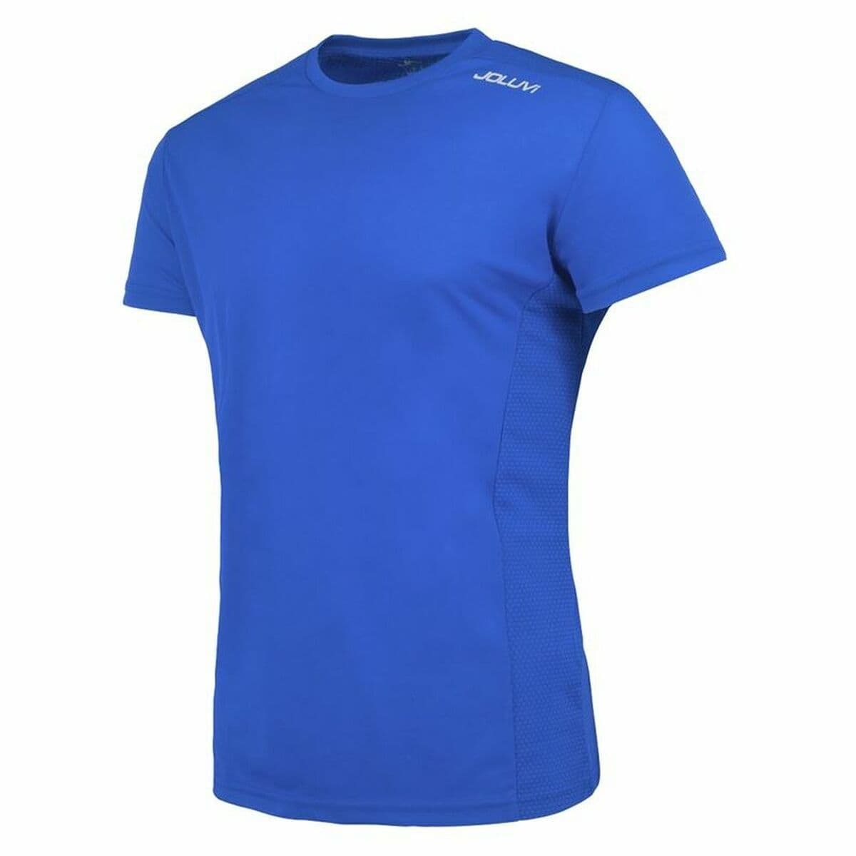 Herren Kurzarm-T-Shirt Joluvi Trainning Blau Herren - Image 3