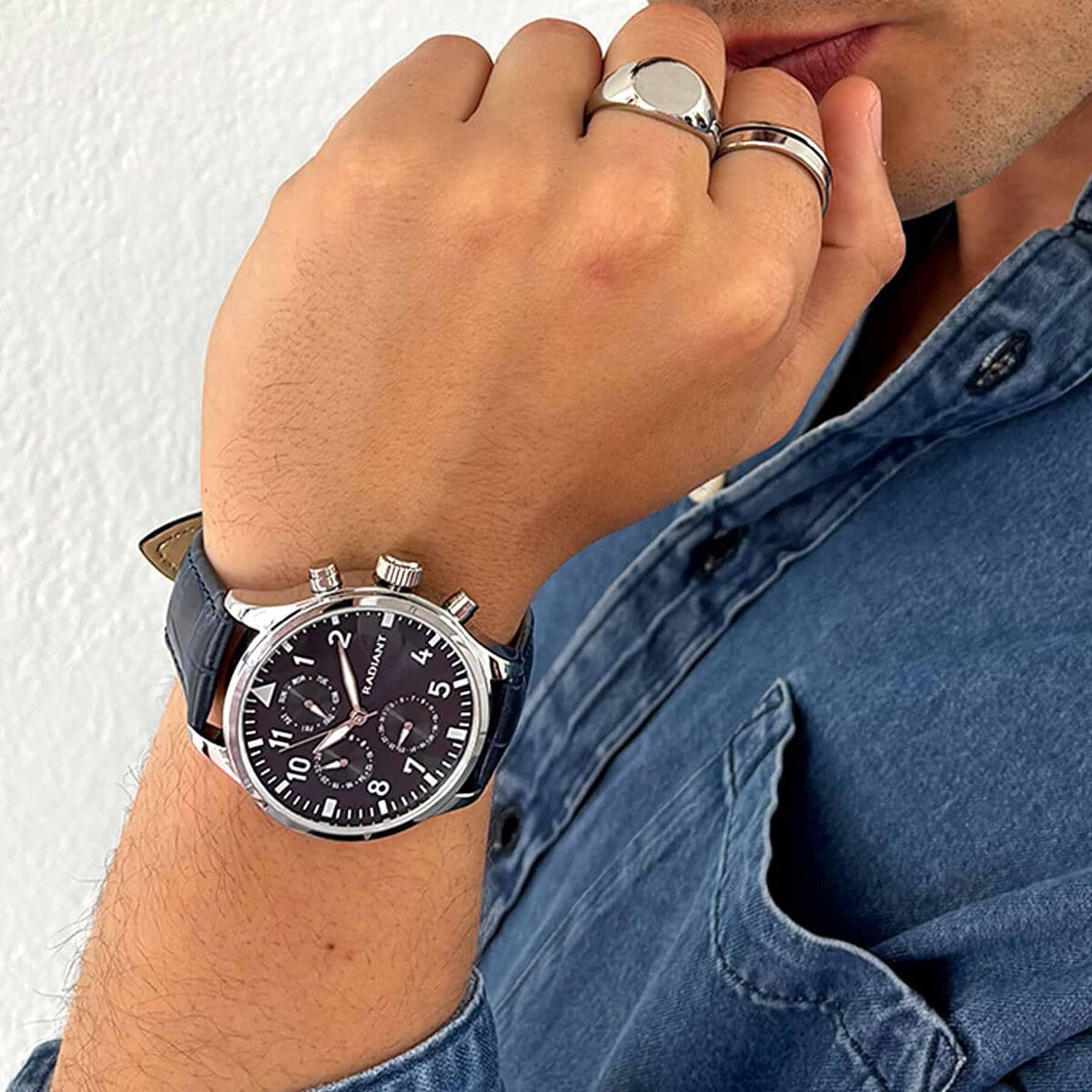 Vyriški žiedas Radiant RH000144-22 Sidabras - Image 4