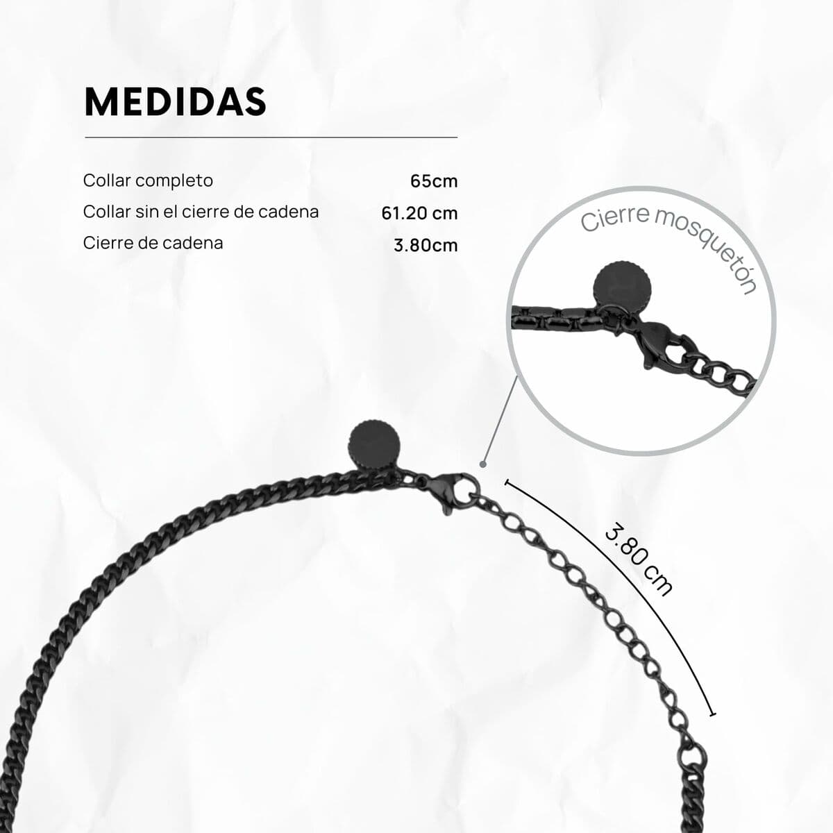 Vyriškas pakabukas Radiant RH000269 Juoda - Image 4