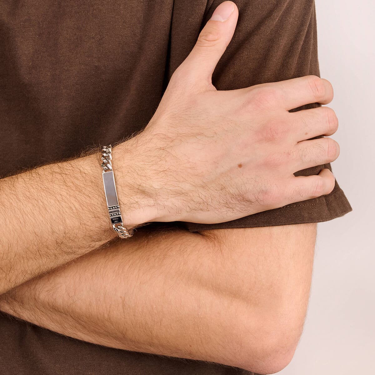 Bracelete masculino Radiant RH000362 Prateado - Image 3