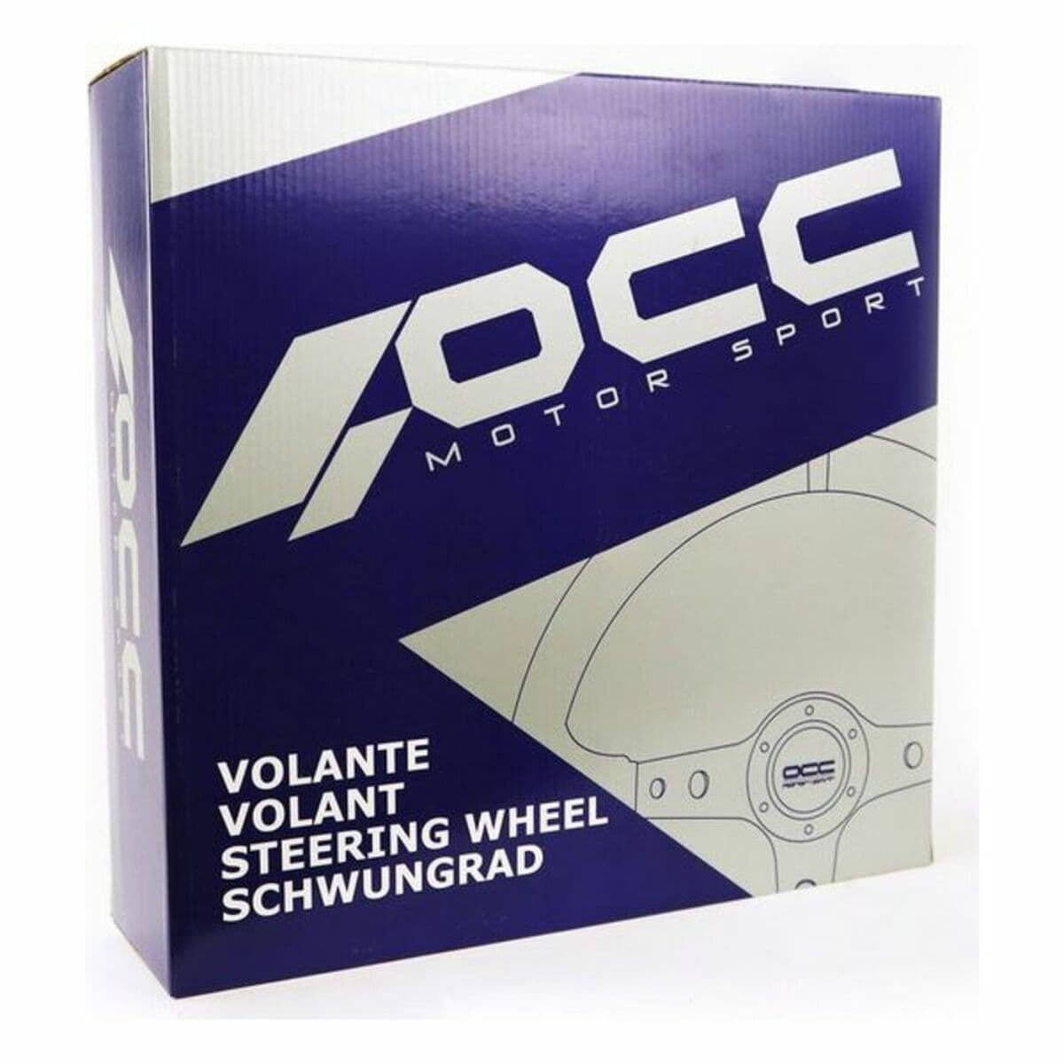 Verseny kormánykerék OCC Motorsport Fekete Fekete/Piros Piros/Fekete Ø 35 cm - Image 5