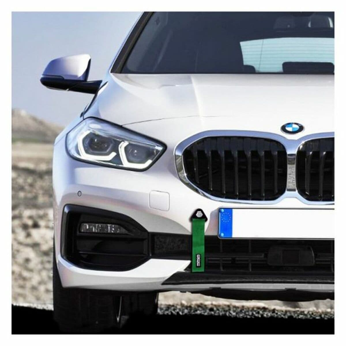 Bandă de tractare OCC Motorsport 3000 kg 15mm Verde - Image 3