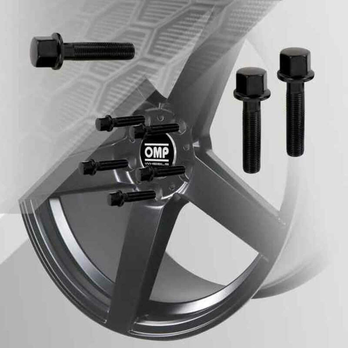 Skruvsats OMP M12 x 1,25 1,55" - Image 2