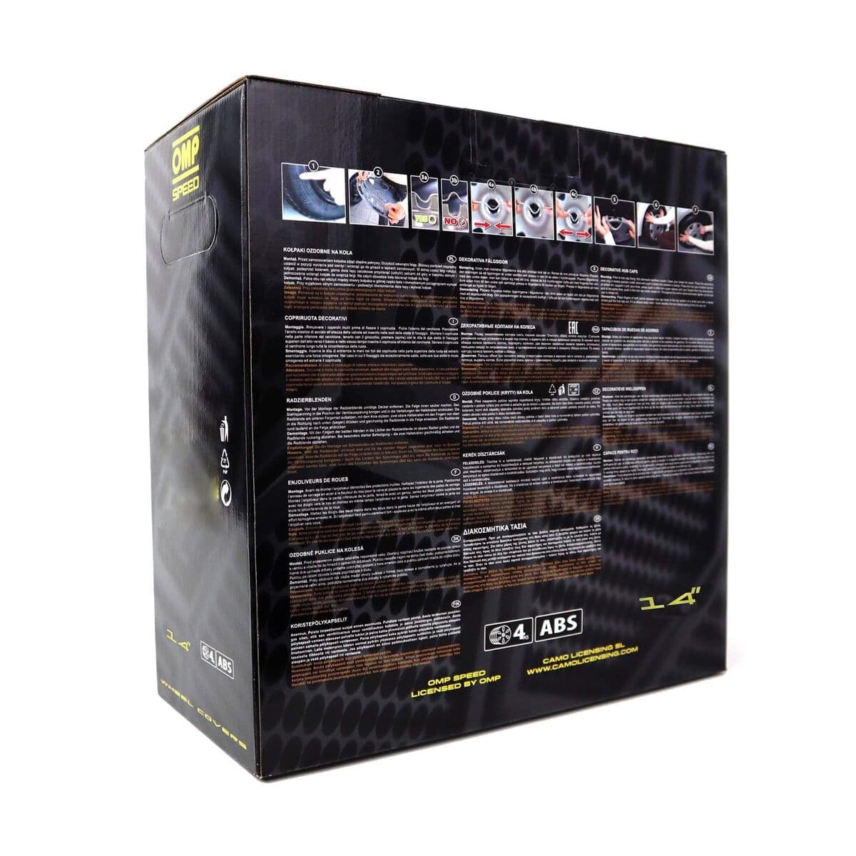 Ratkape OMP OMPS07021412 Crna Srebrna 14" (Obnovljeno C) - Image 9