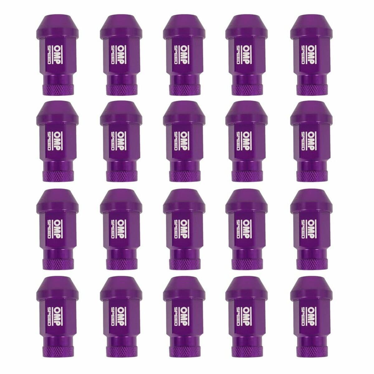 Set Skruv OMP 7075 40 mm M12 x 1,50 20 uds Violett - Image 4