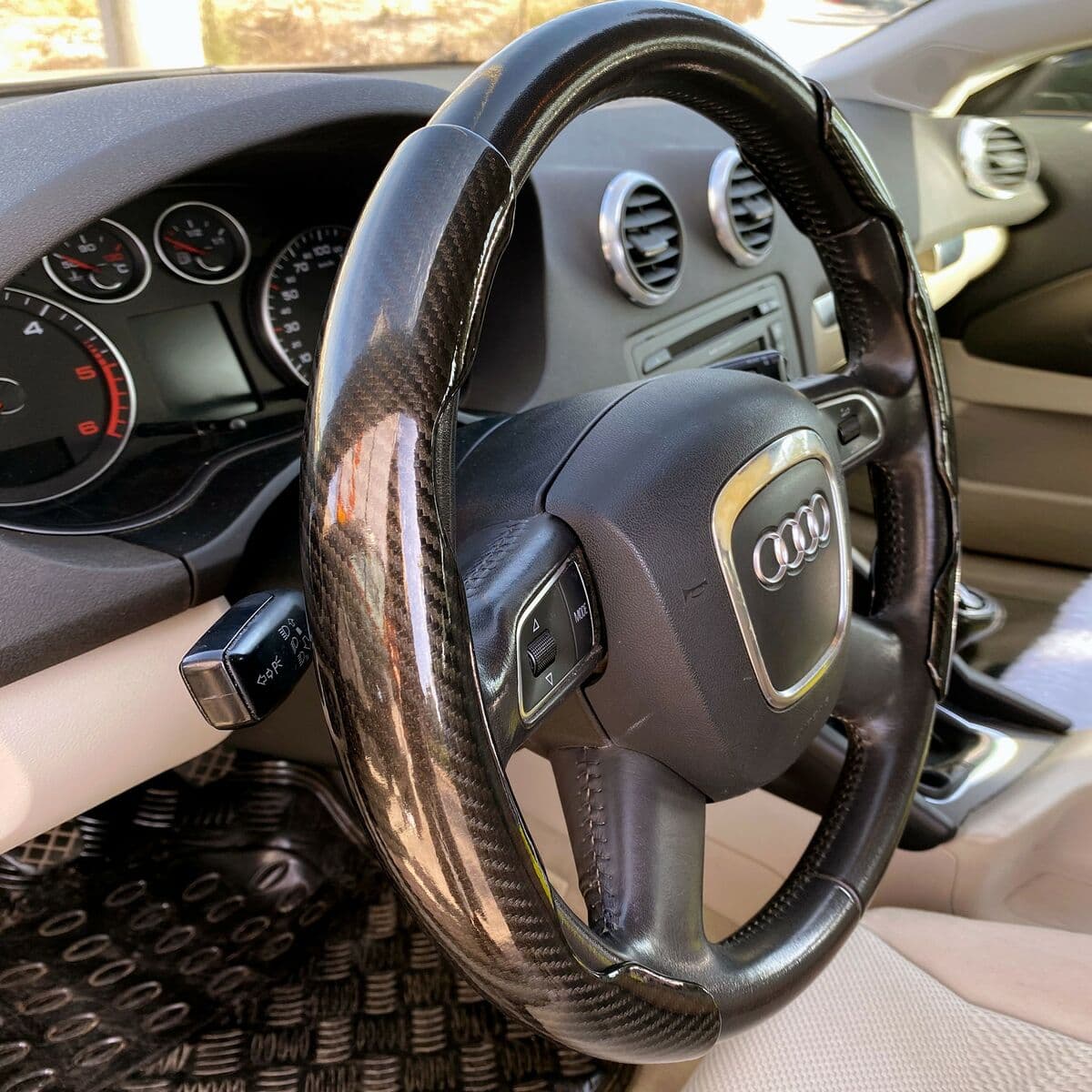 Funda para Volante OCC Motorsport OCCFV0001 Carbón (2 pcs) - Image 2