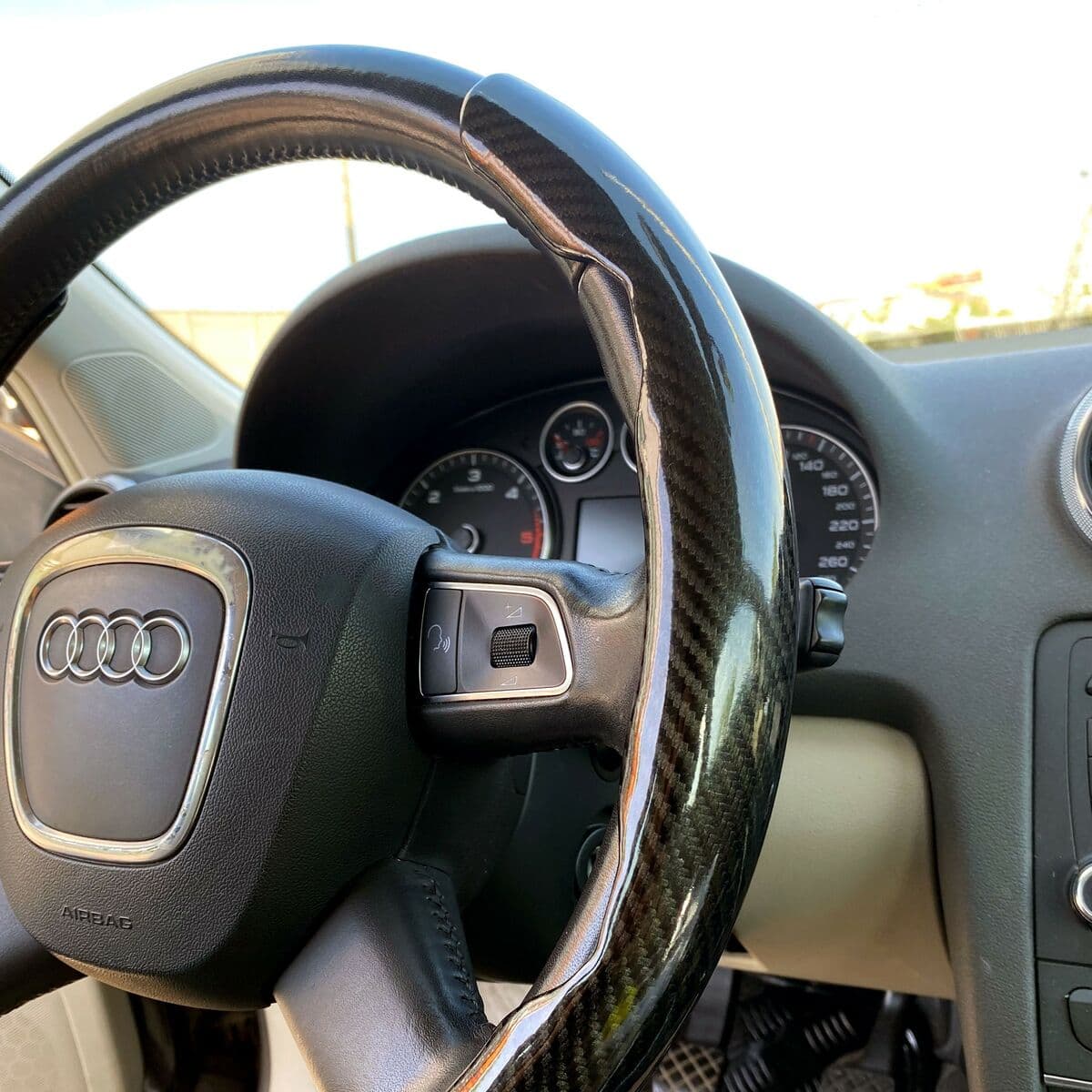 Funda para Volante OCC Motorsport OCCFV0001 Carbón (2 pcs) - Image 4