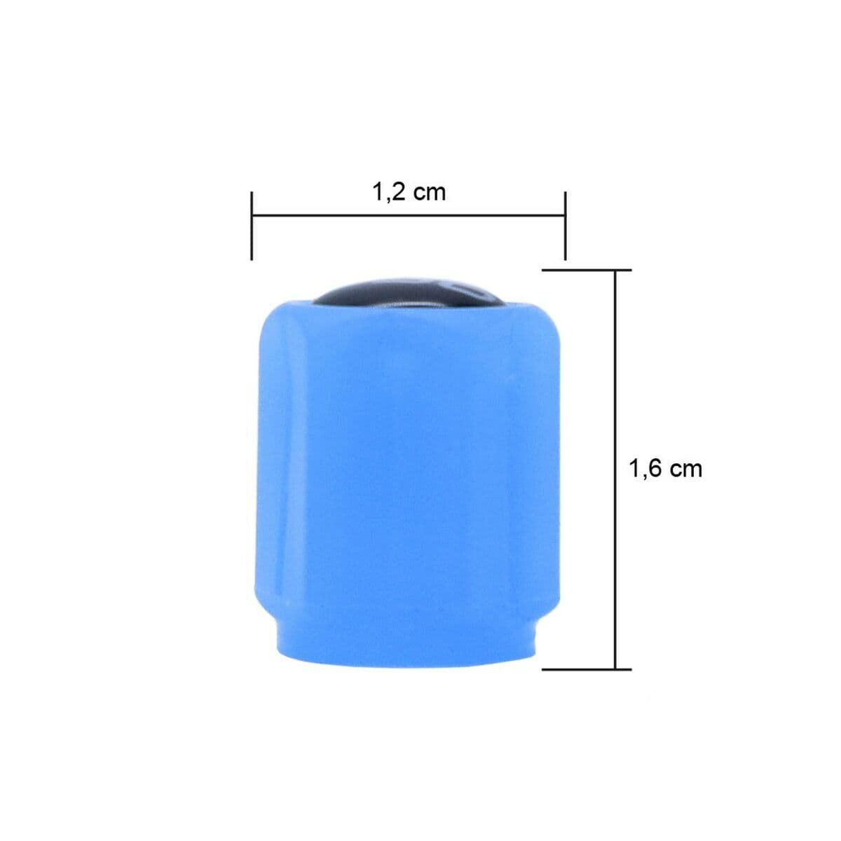 Zestaw Pokrywek OCC Motorsport OCCLEV004 4 Sztuk Fluorescencyjne Niebieski - Image 3