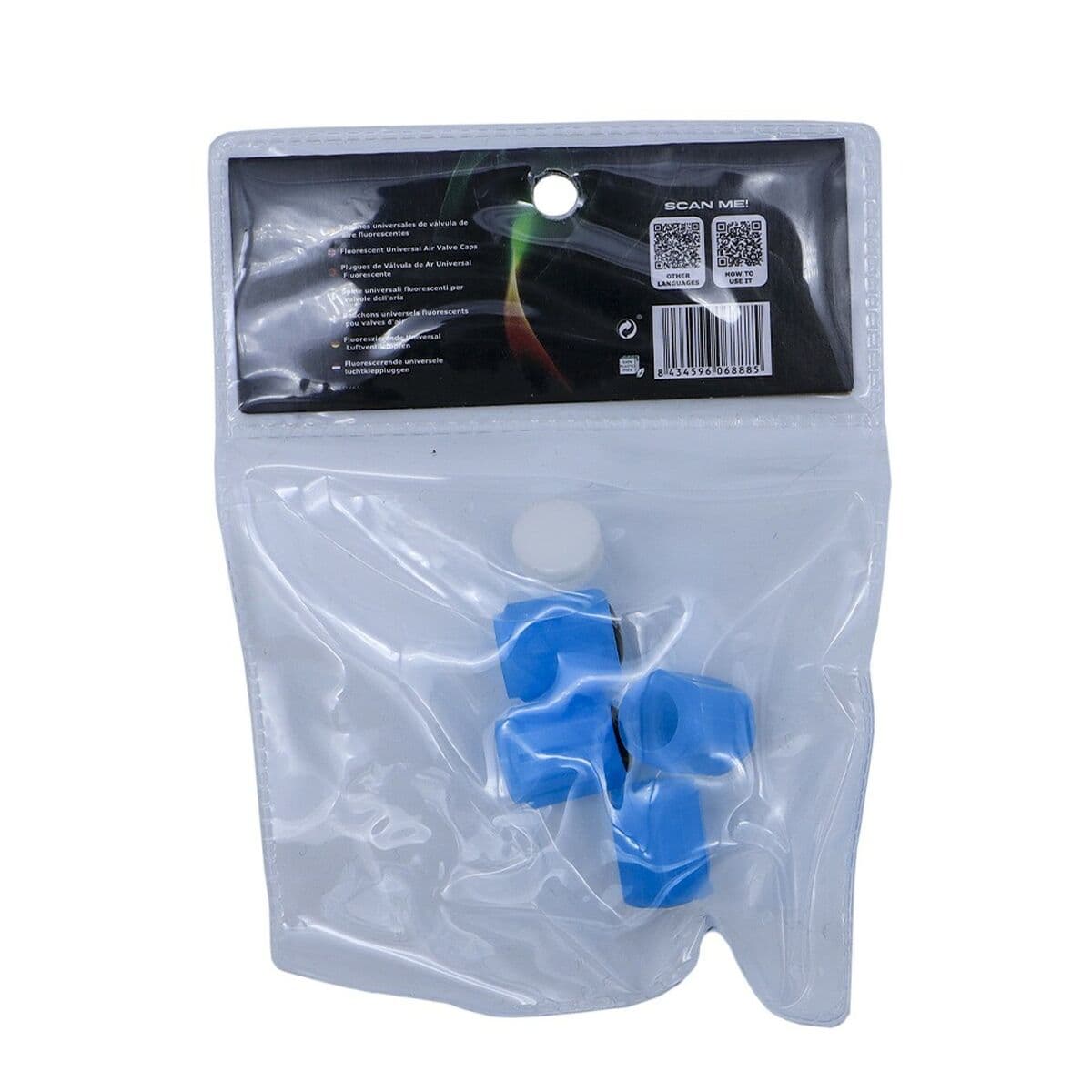 Zestaw Pokrywek OCC Motorsport OCCLEV004 4 Sztuk Fluorescencyjne Niebieski - Image 5