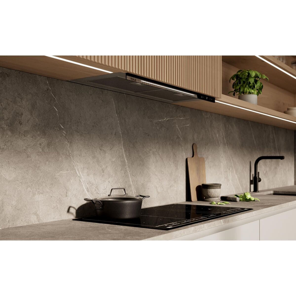 Küchenextraktor Teka GFI97350EOSBK Schwarz (Restauriert C) - Image 3