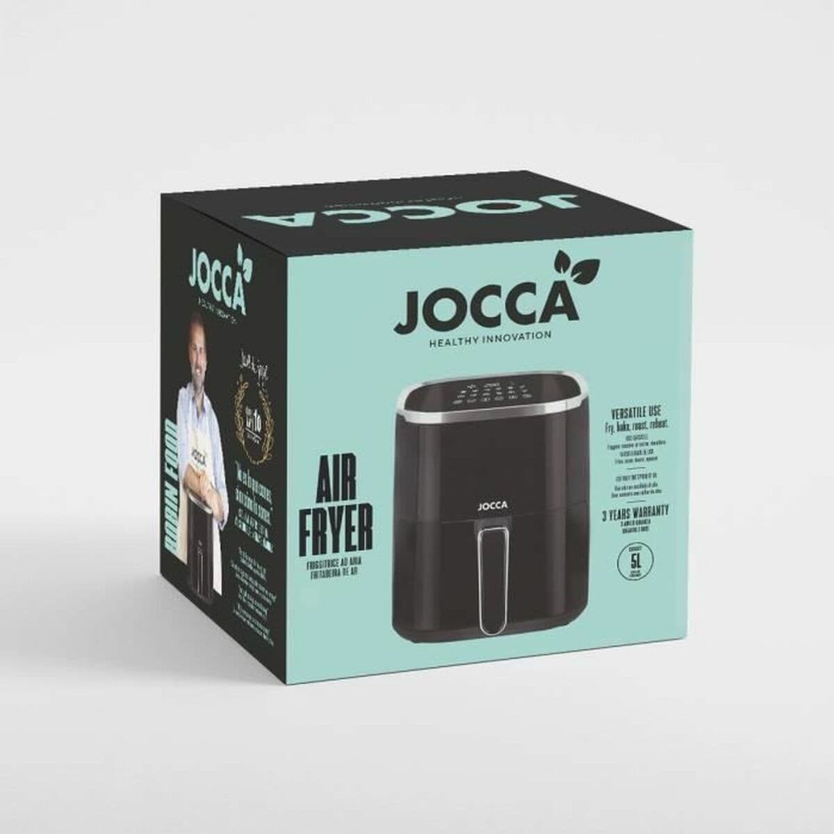 Heißluftfritteuse JOCCA 2196 Schwarz 1450 W 5 L - Image 6