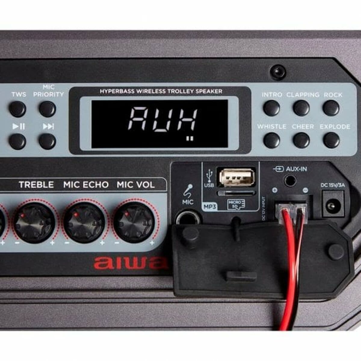 Altavoz con Micrófono Karaoke Aiwa KBTUS-710MKII 700 W Negro (Reacondicionado C) - Image 17