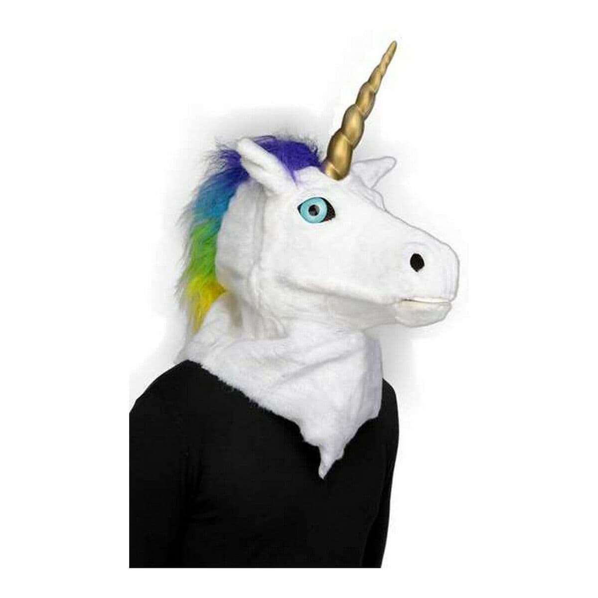 Maske My Other Me Einheitsgröße Einhorn Erwachsene Gelenkiger Kiefer - Image 2