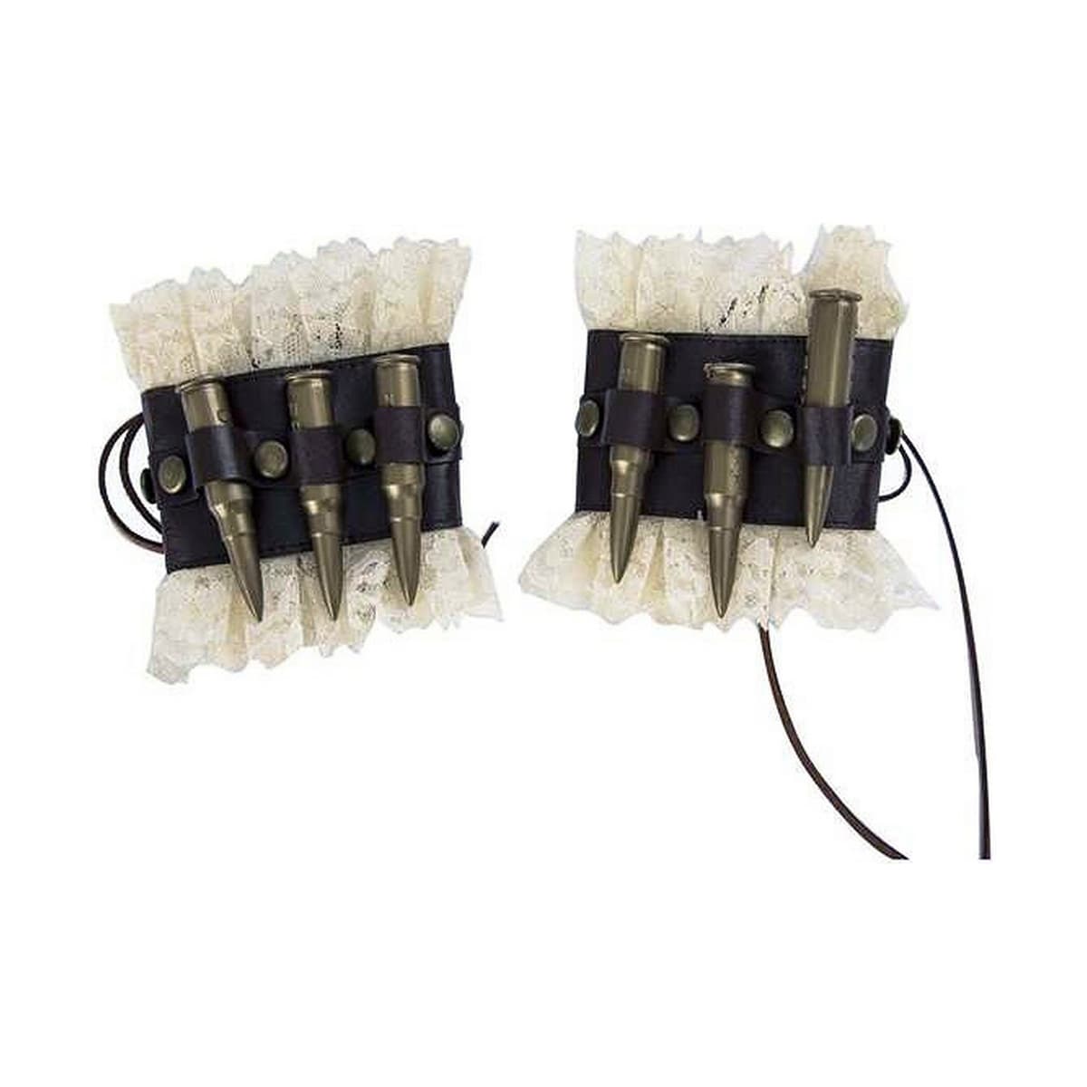 Muñequeras My Other Me Multicolor Balas Steampunk S Talla única