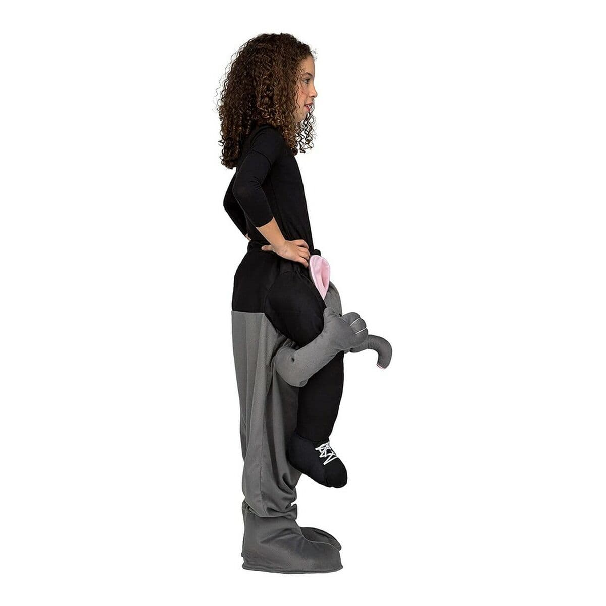 Kostyme barn My Other Me Elefant En størrelse Grå - Image 2