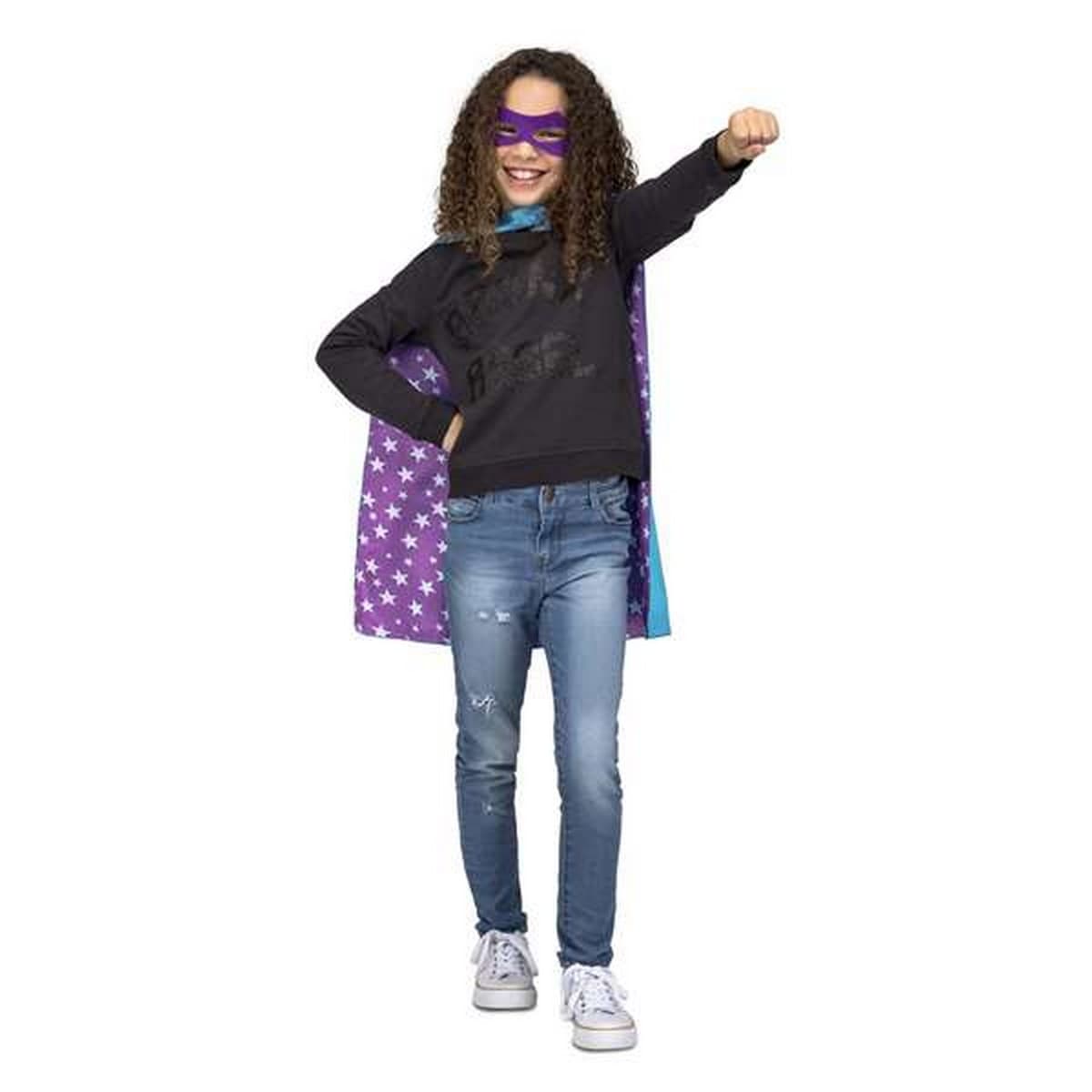 Maskeraddräkt för barn My Other Me Blå Superhjälte Stjärnor 3-6 år - Image 2