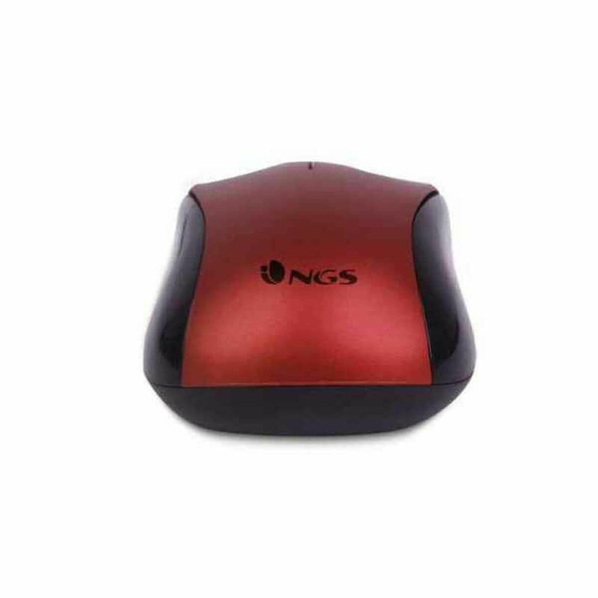 Souris Optique NGS CREW Rouge 1200 DPI - Image 2
