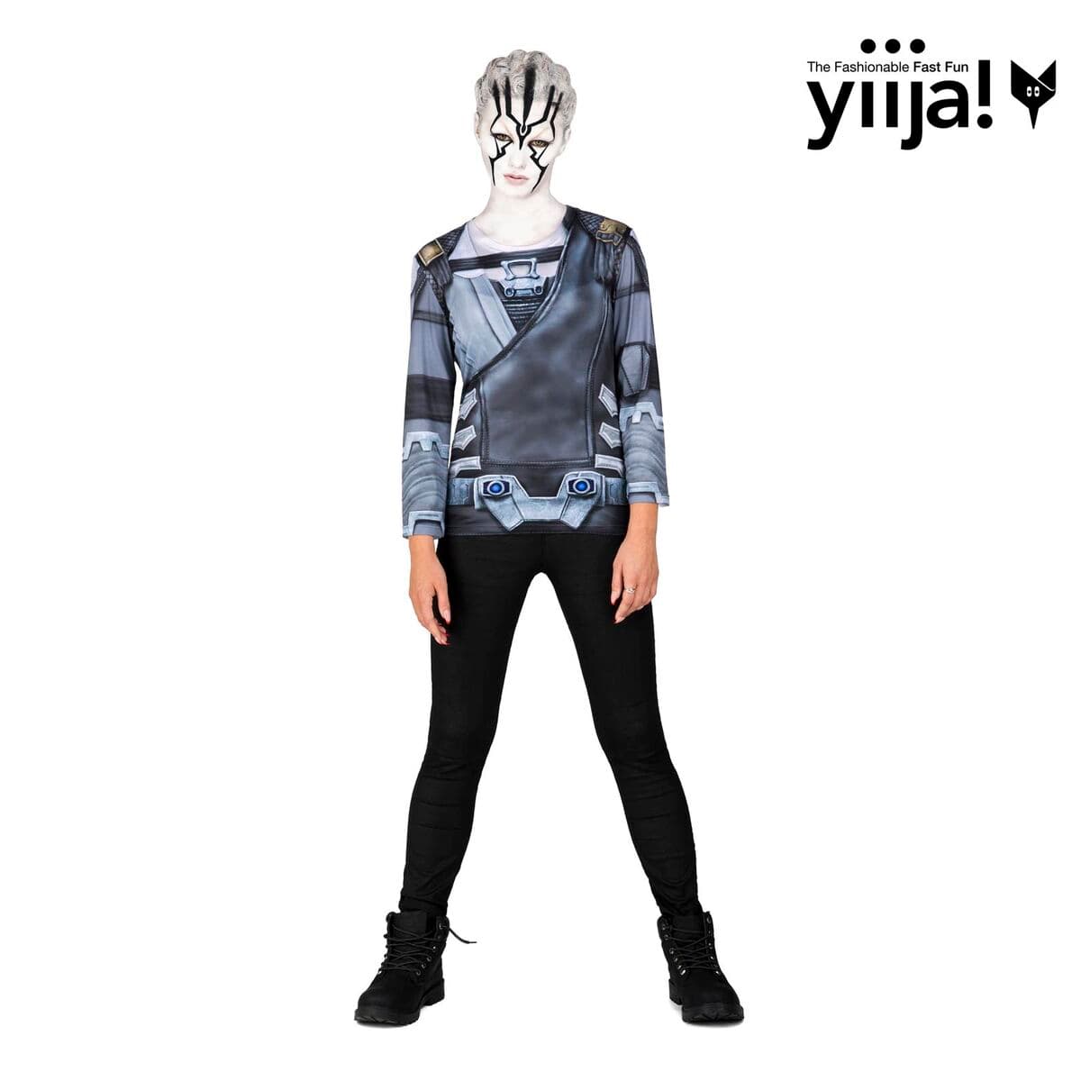 Aikuisten asut My Other Me Jaylah Star Trek Monivärinen T-paita (Kunnostetut Tuotteet A) - Image 10