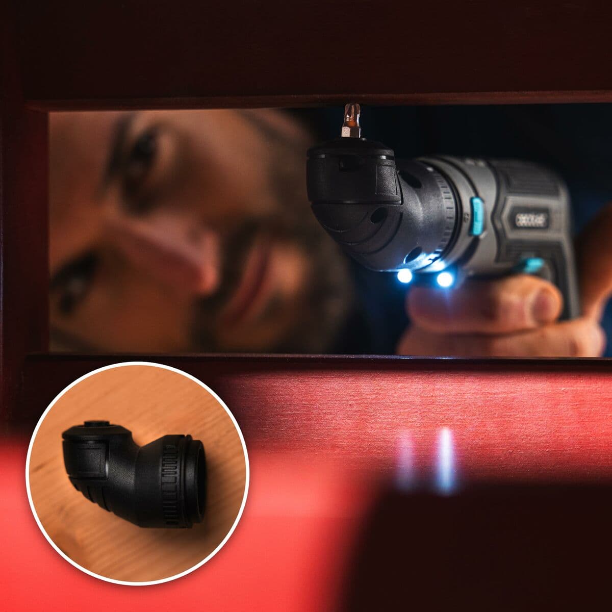 Elektrischer Schraubendreher Cecotec PowerGyro 3500 Angle Set - Image 6