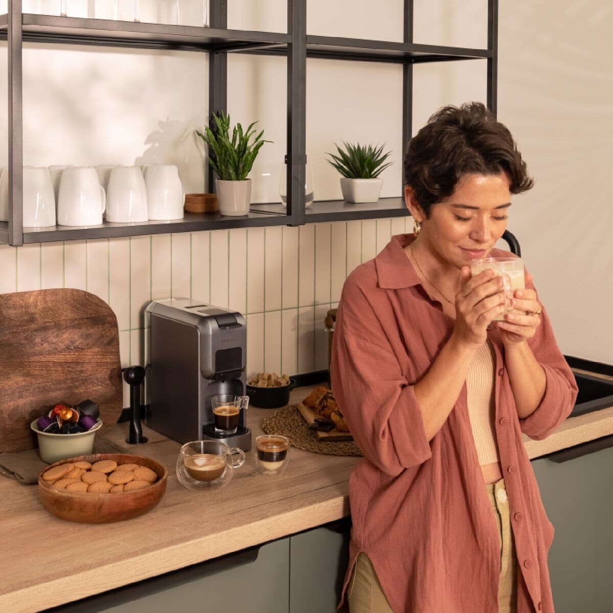 Cafetera de Cápsulas Cecotec FreeStyle Compact Black 1350 W 20 bar 800 ml - Image 3