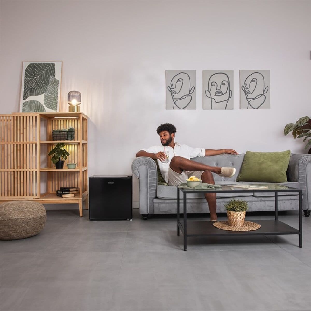 Mini-Kühlschrank Cecotec GrandCooler 20000 L SilentCompress Schwarz 46 L - Image 2