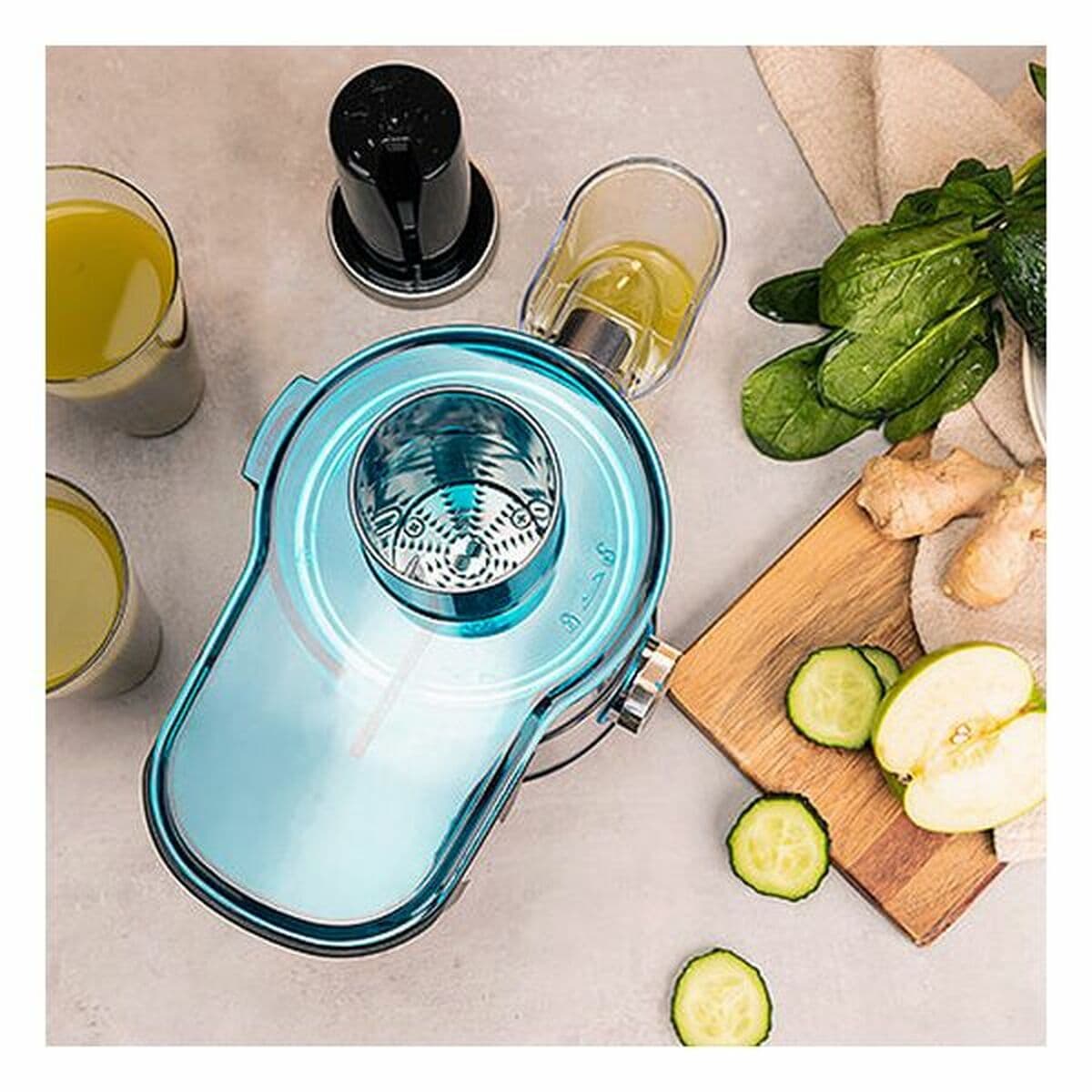 Entsafter Cecotec Juice&Fresh 400 400 W 1 L Schwarz Schwarz Titan - Image 2