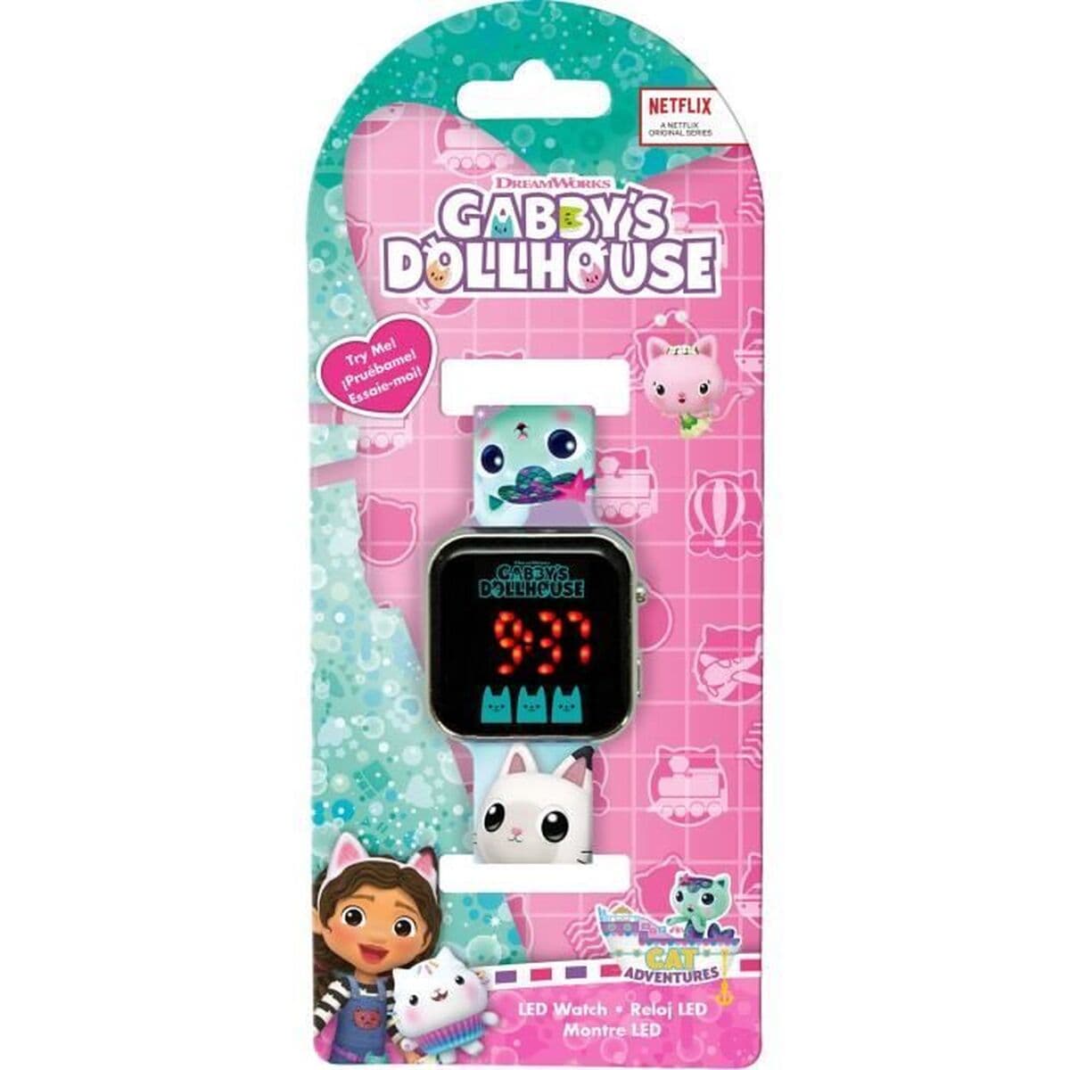 Smartwatch pour enfants Kids Licensing Noir Ø 35 mm Heure Calendrier 18 x 7,5 x 3 cm - Image 11